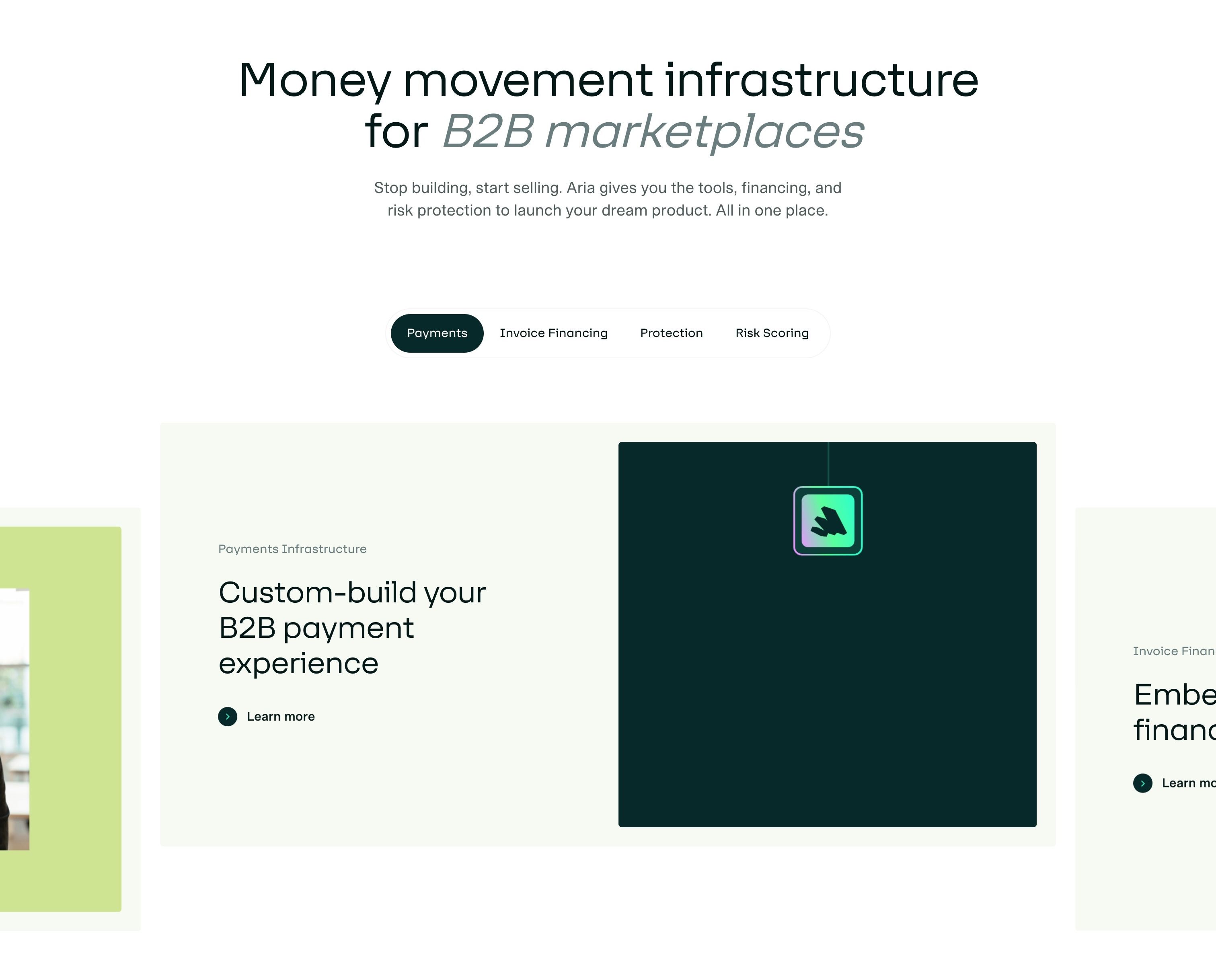 Aria — Features