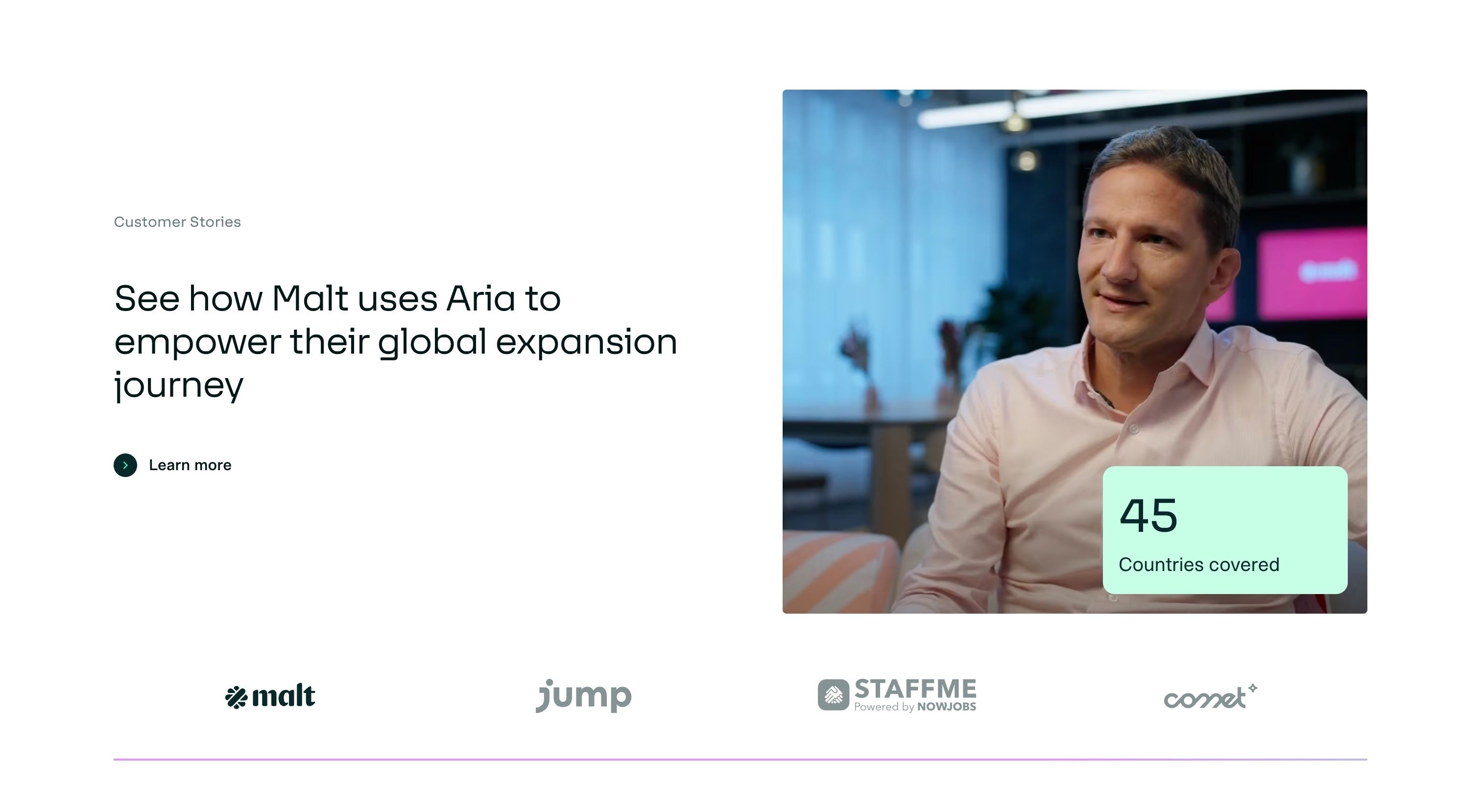 Aria — Testimonials
