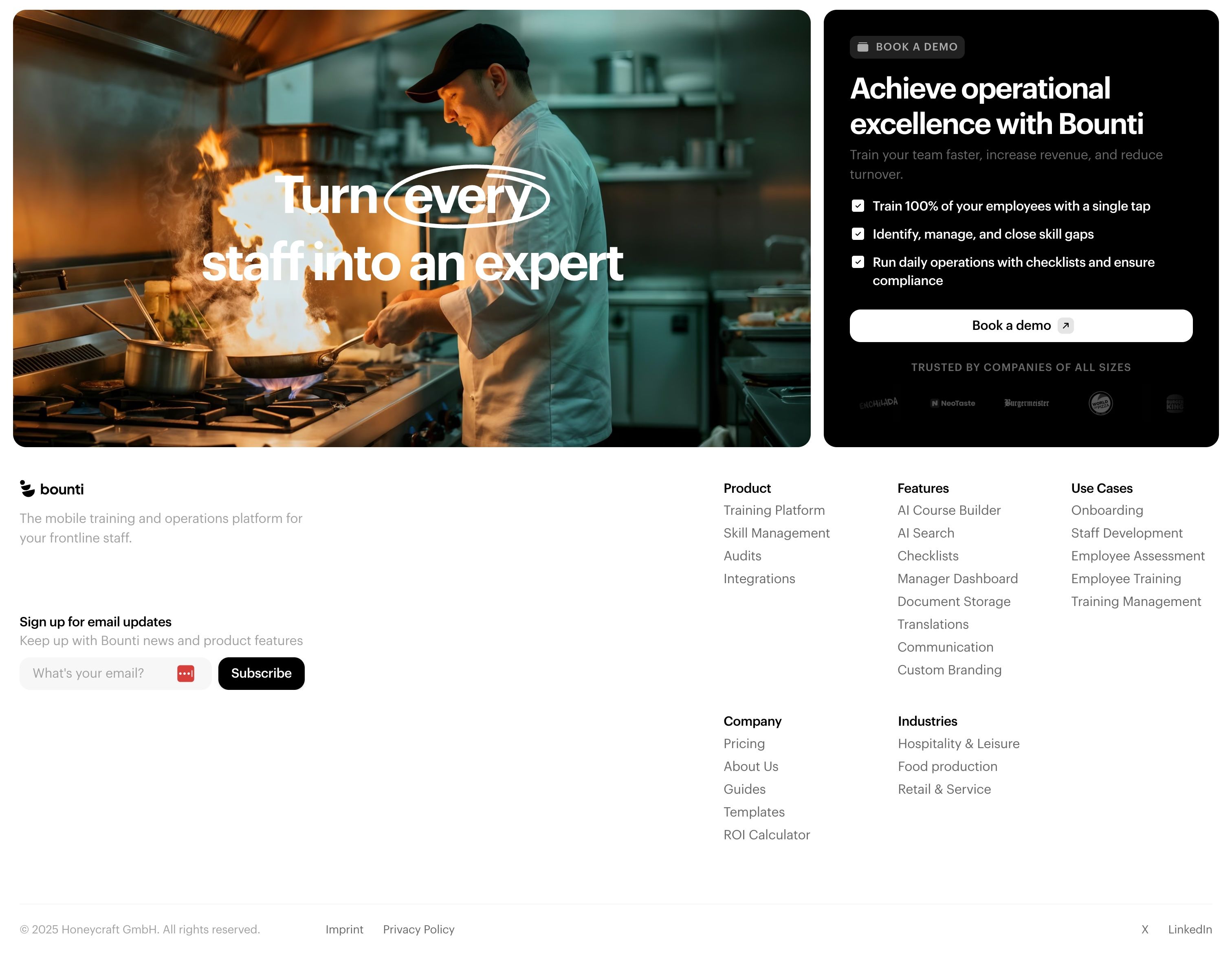 Bounti — Footer