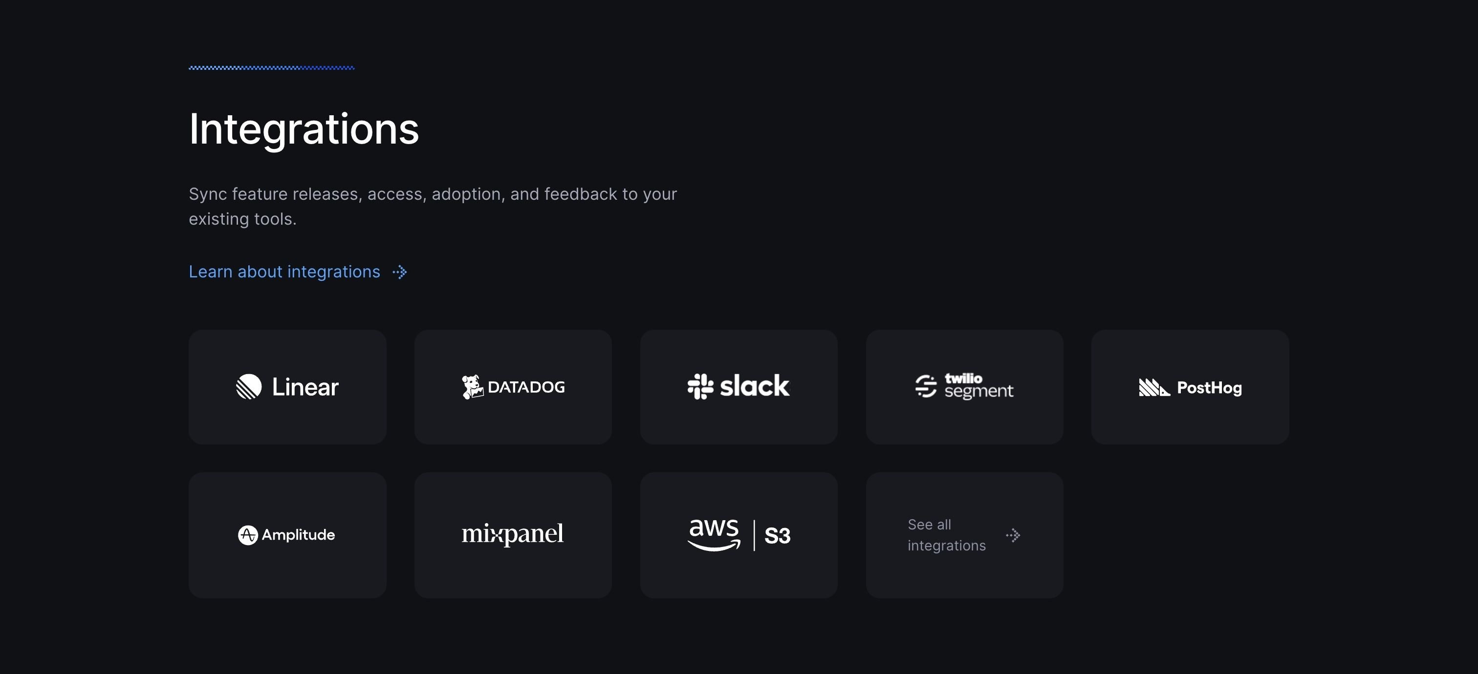 Bucket — Integrations