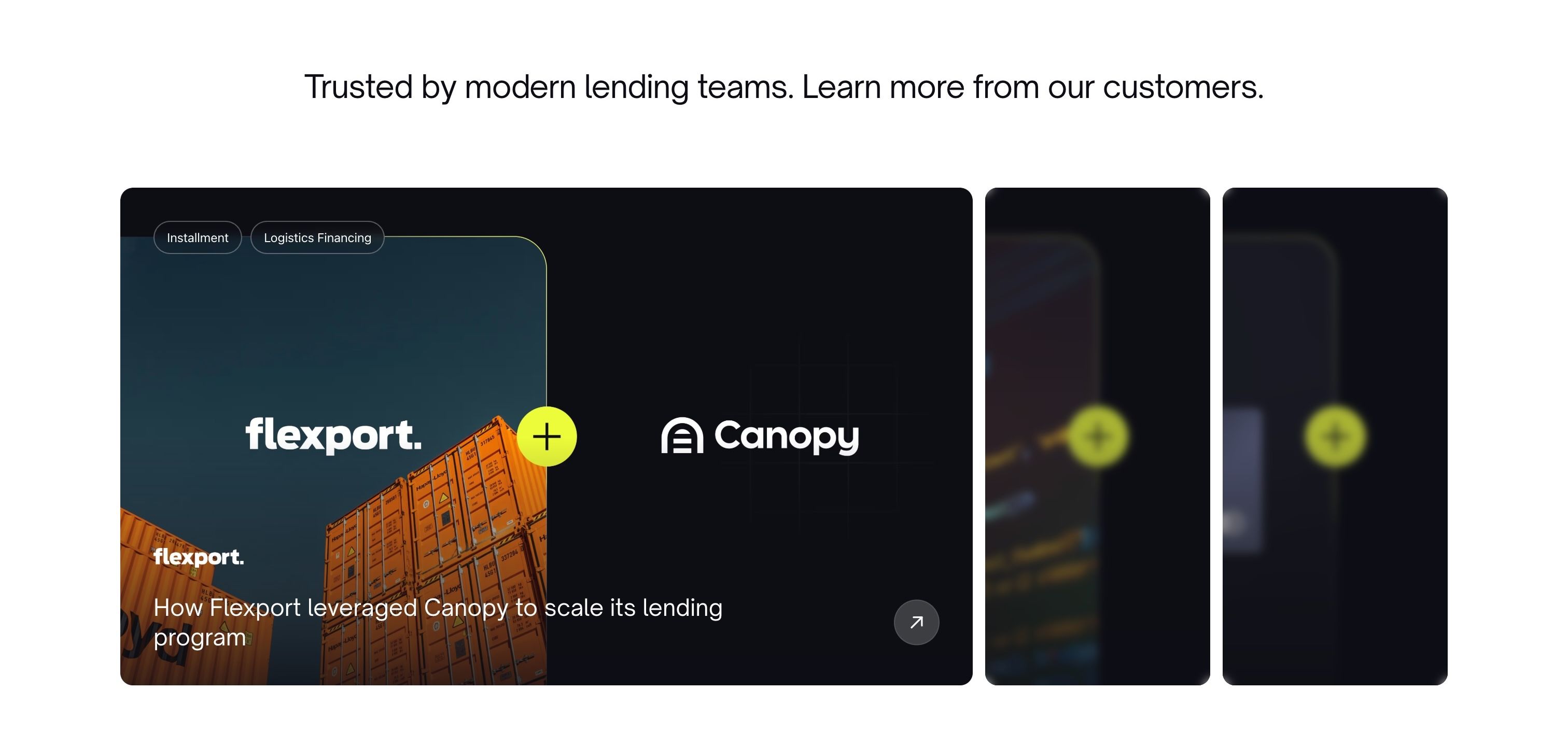 Canopy — Testimonials