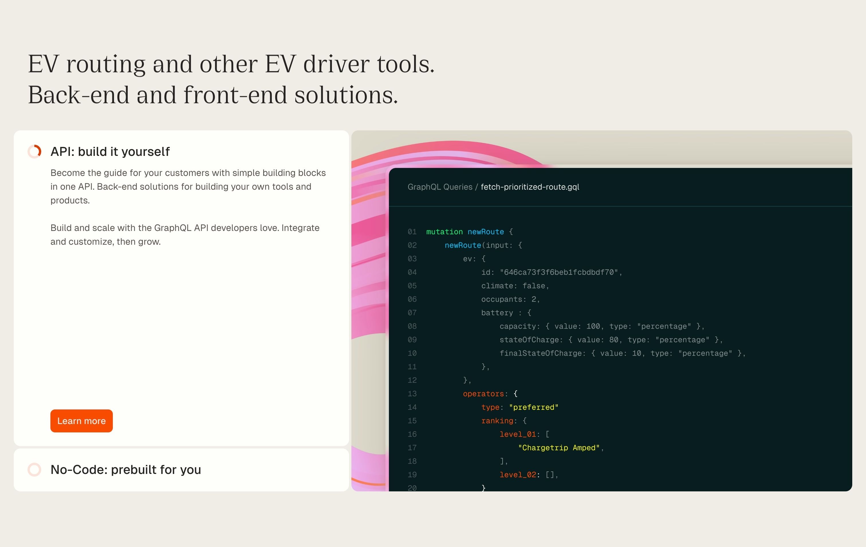 Chargetrip — Features