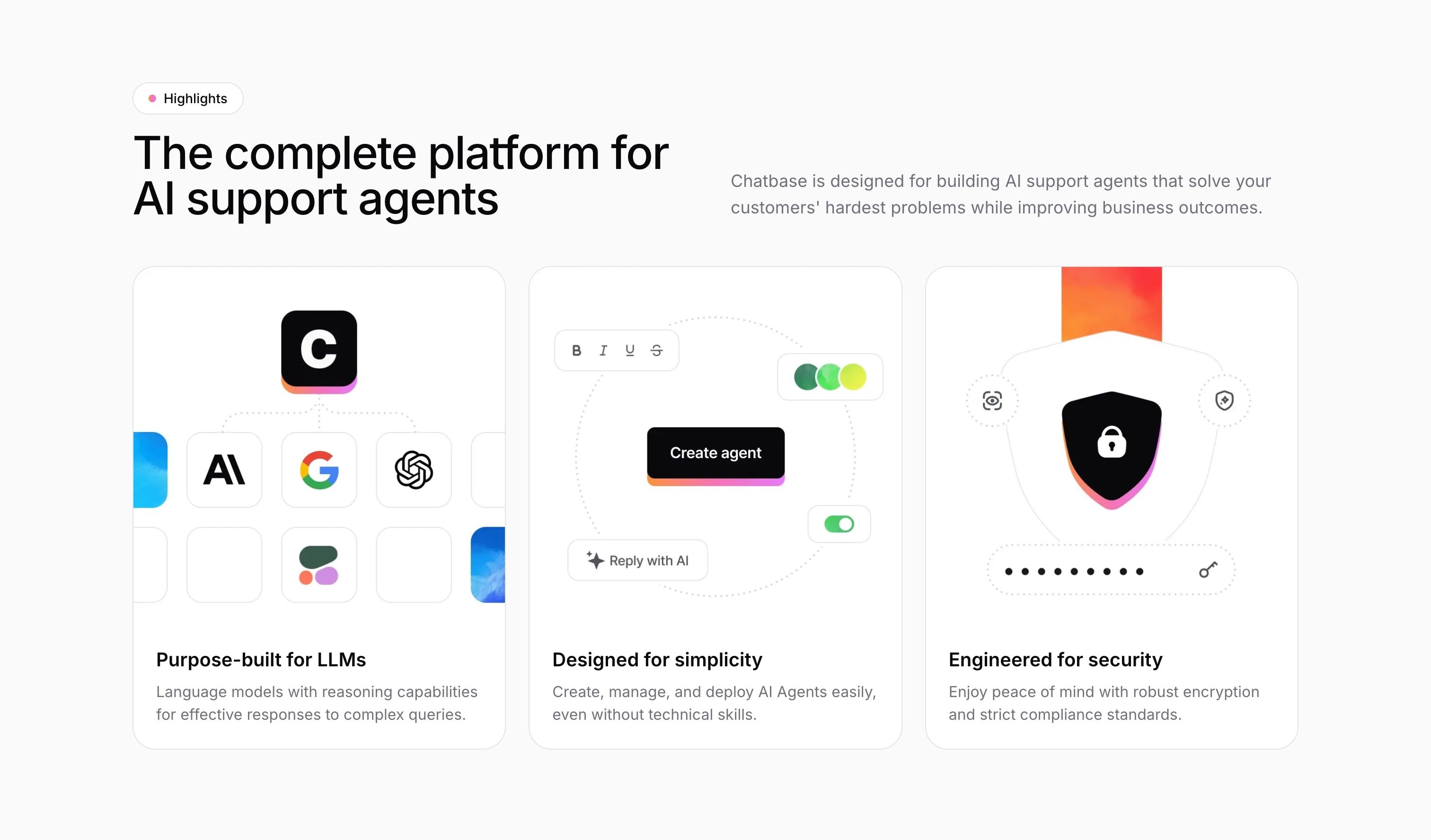 Chatbase — Features