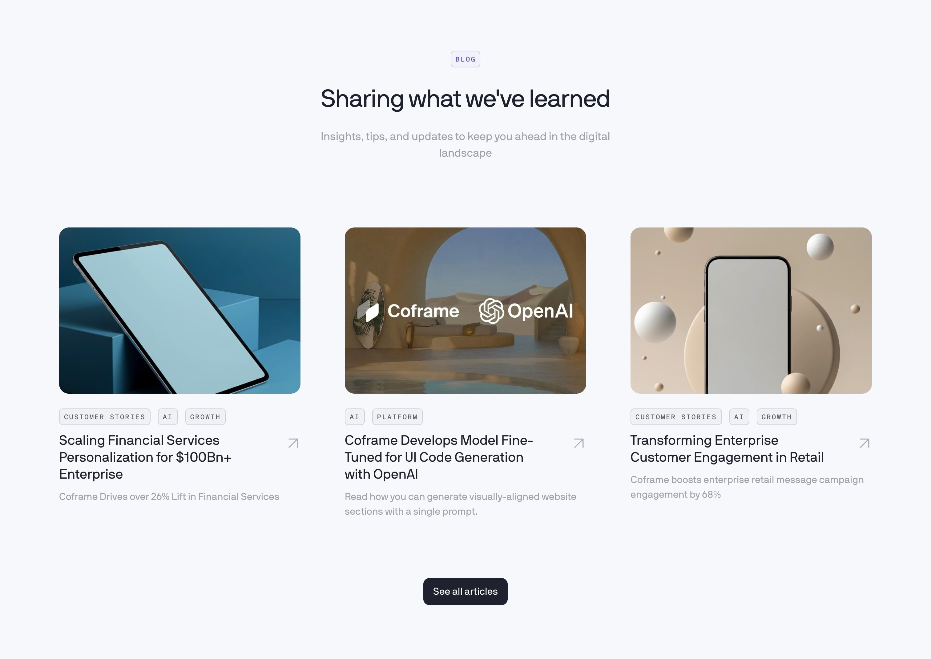Coframe — Resources