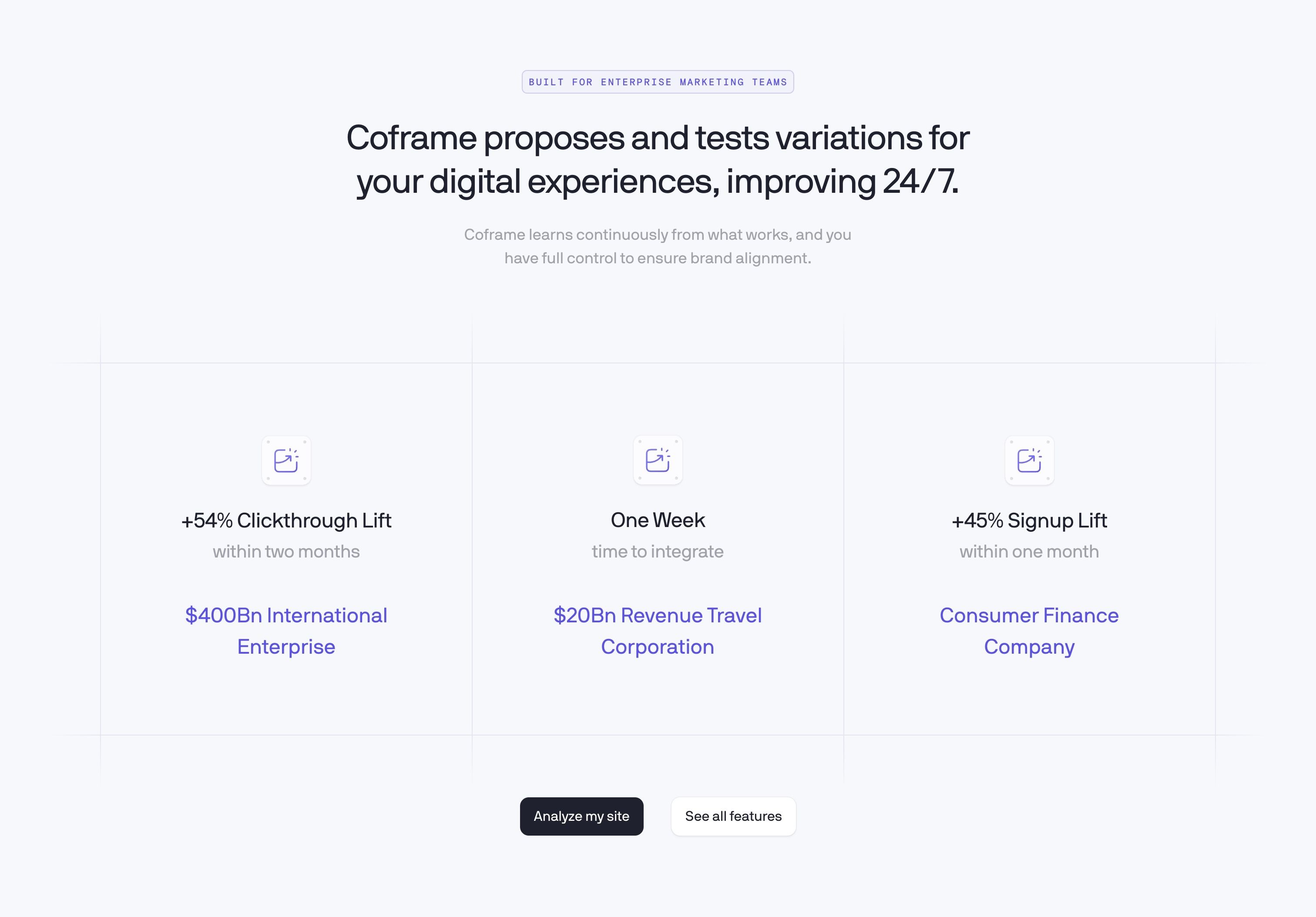 Coframe — Value Proposition
