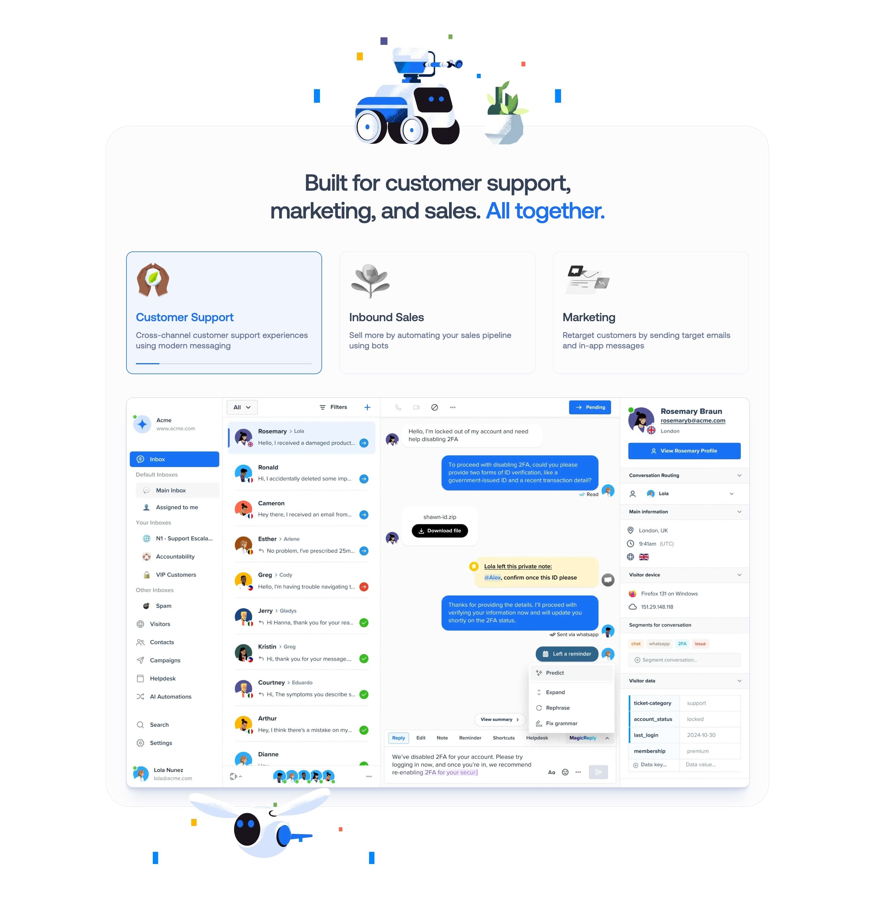 Crisp — Features