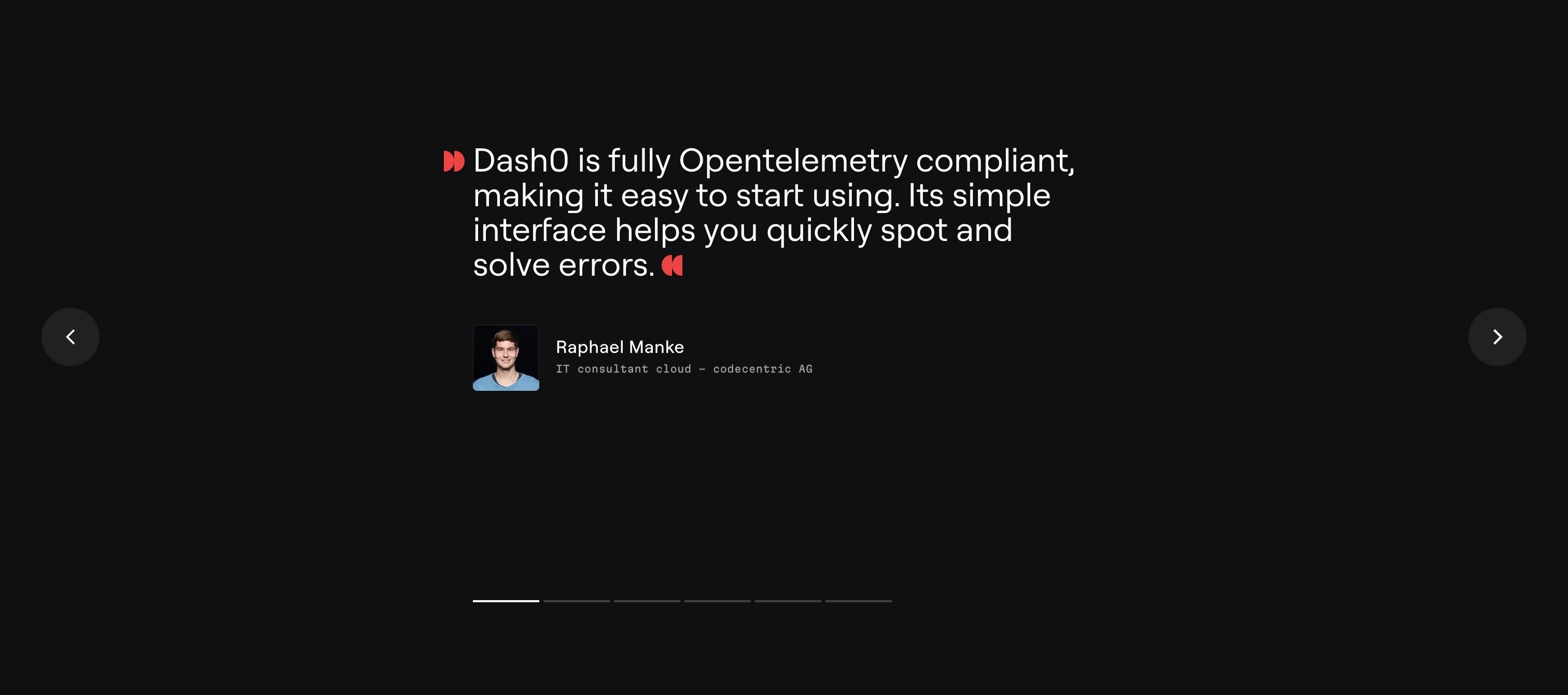 Dash0 — Testimonials