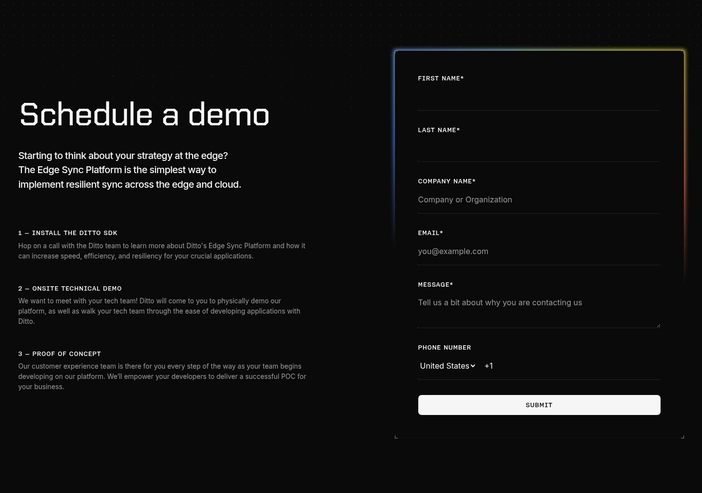 Ditto — Book a Demo