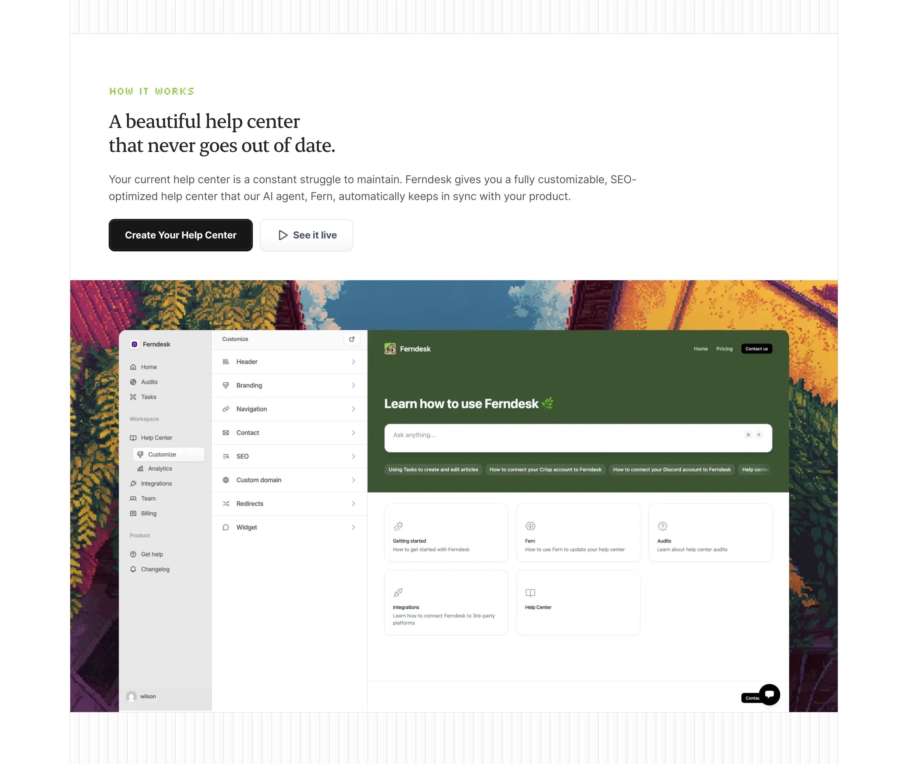Ferndesk — How It Works
