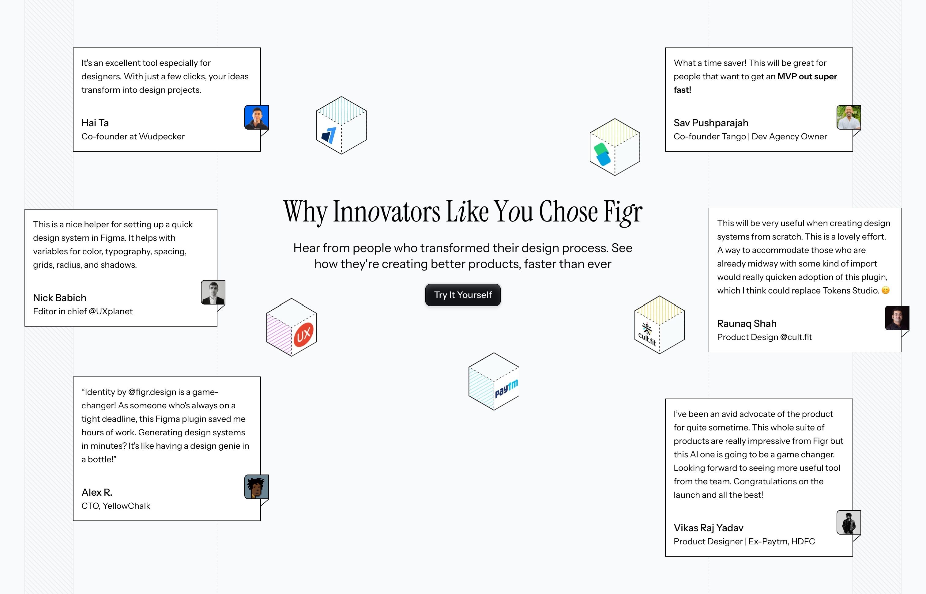 Figr — Testimonials
