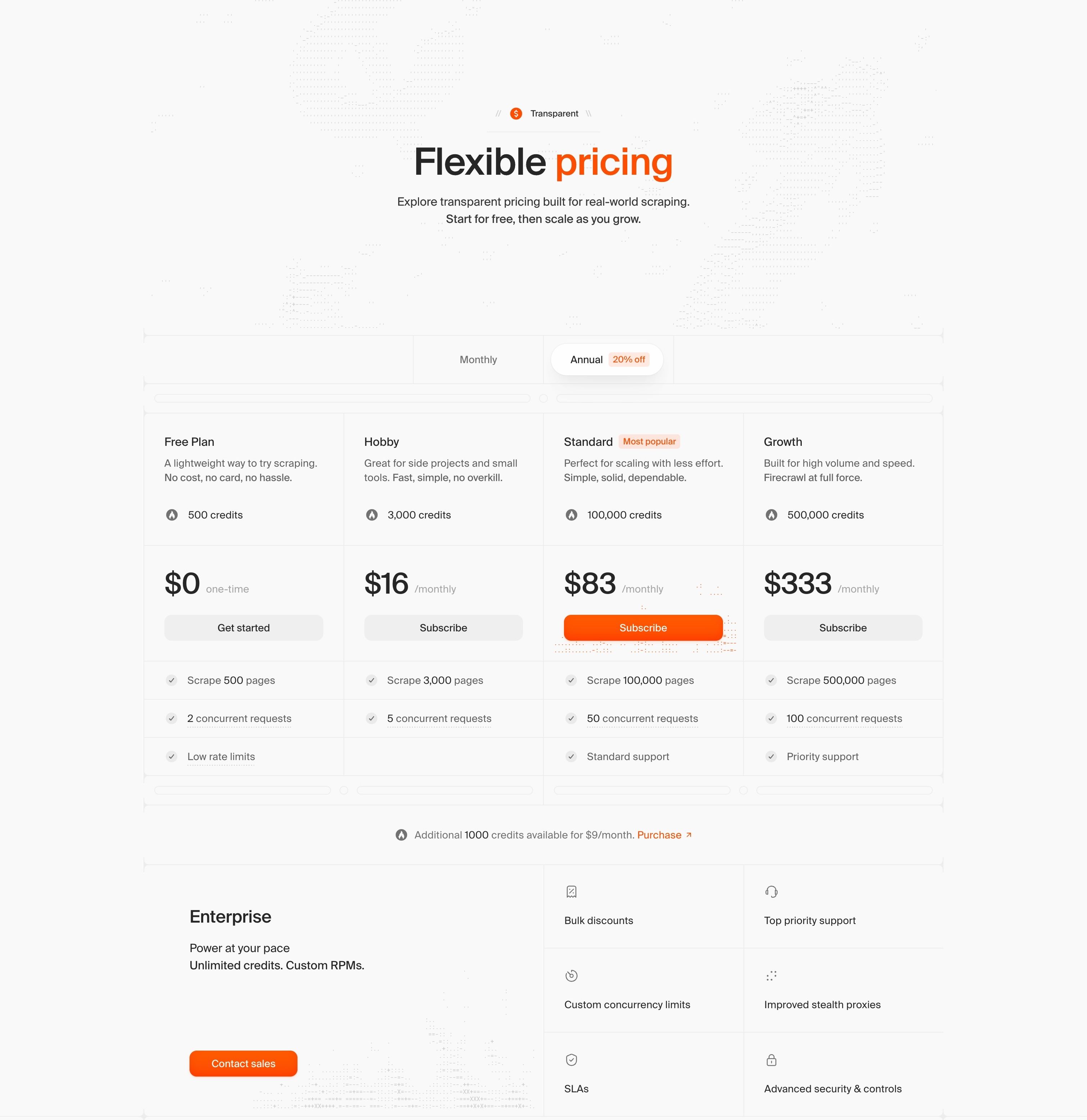 Firecrawl — Pricing