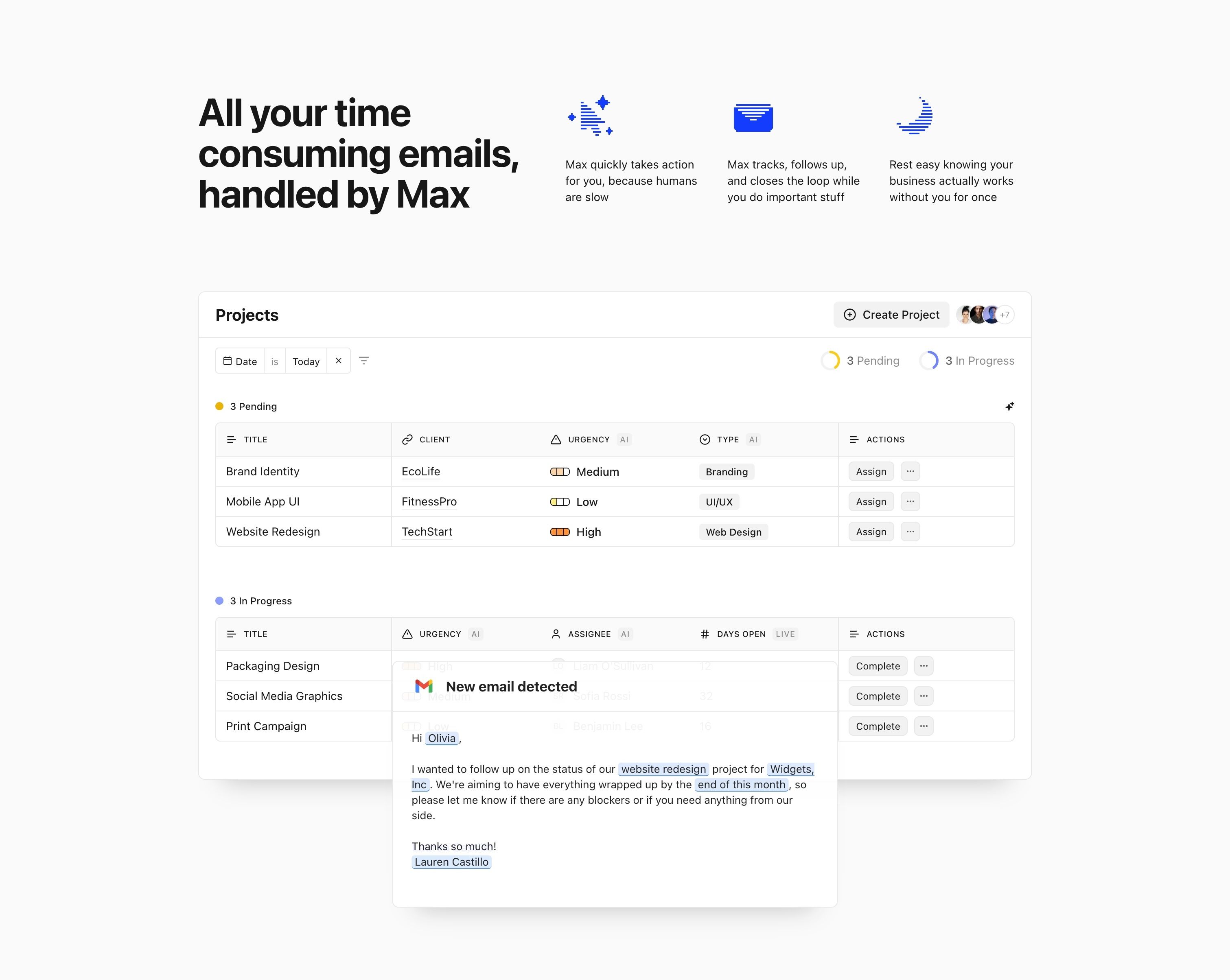 Headroom — Features