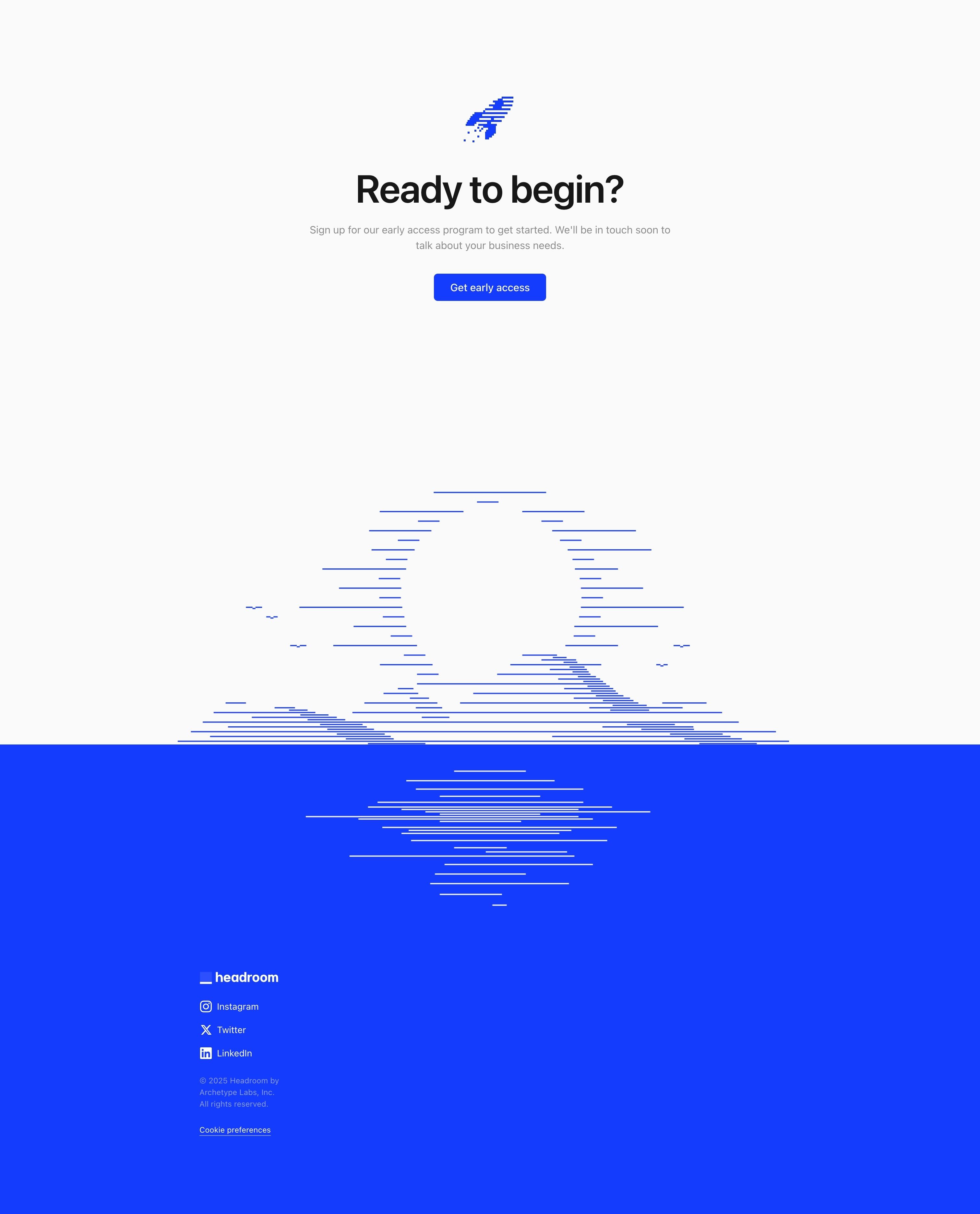 Headroom — Footer