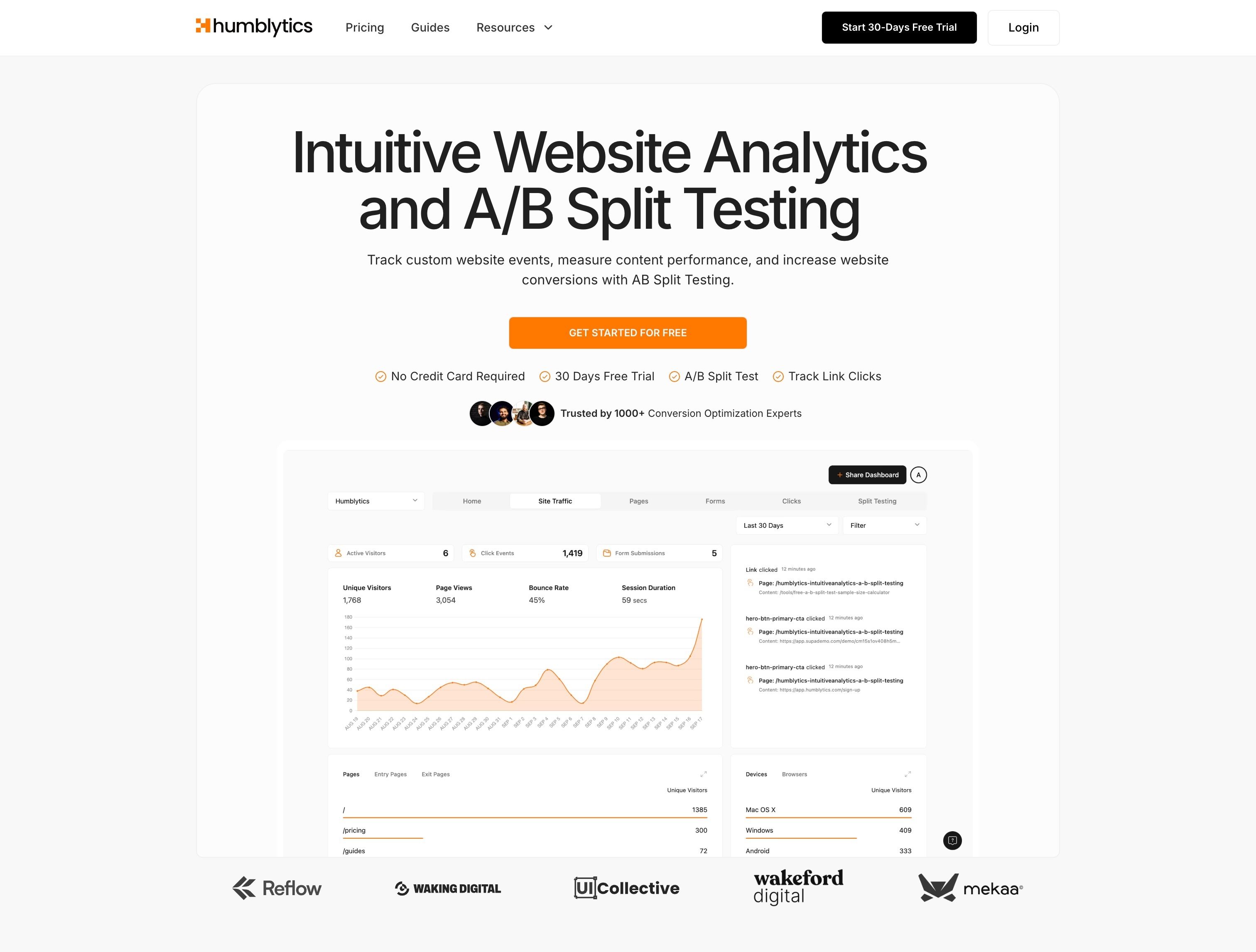 Humblytics — Hero