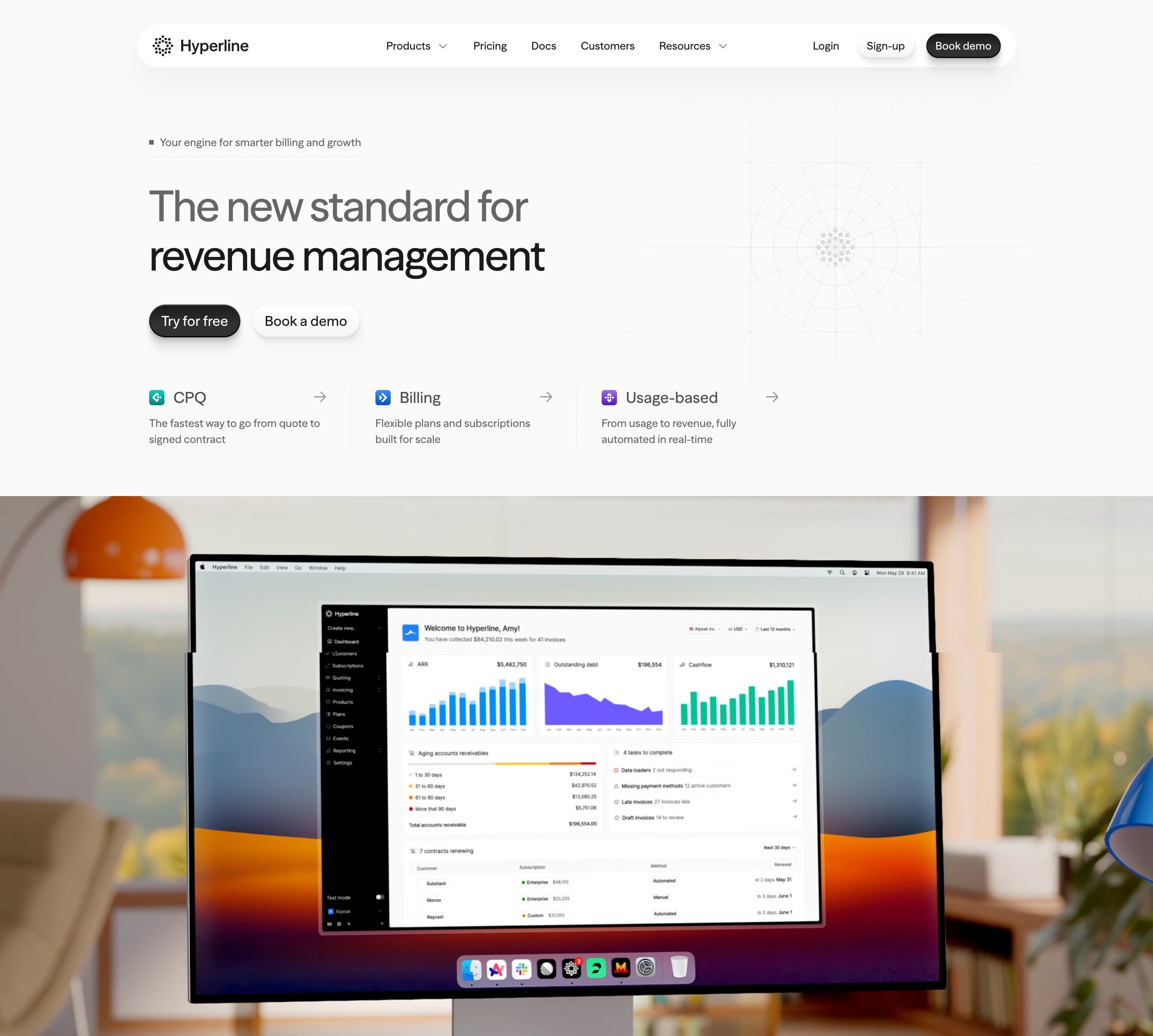 Hyperline — Hero