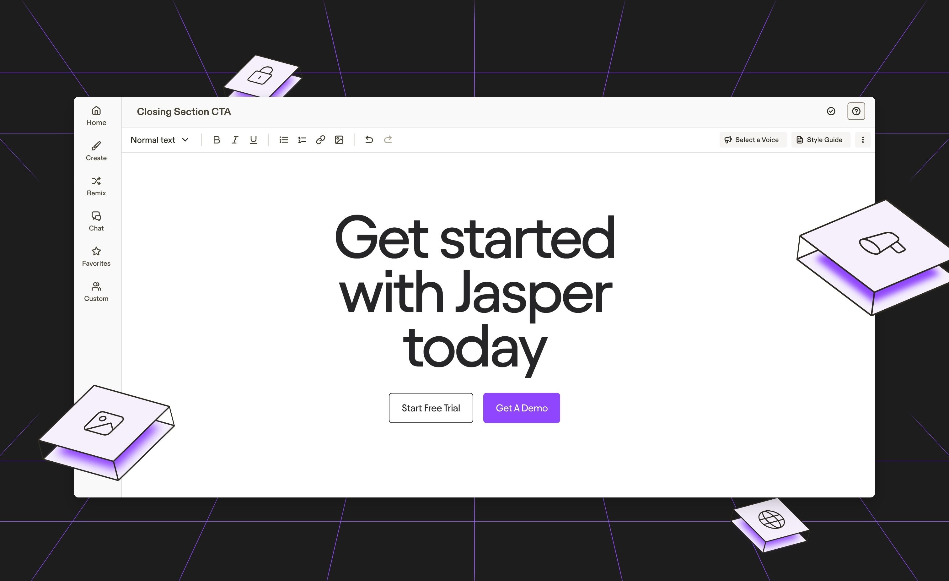 Jasper — CTA