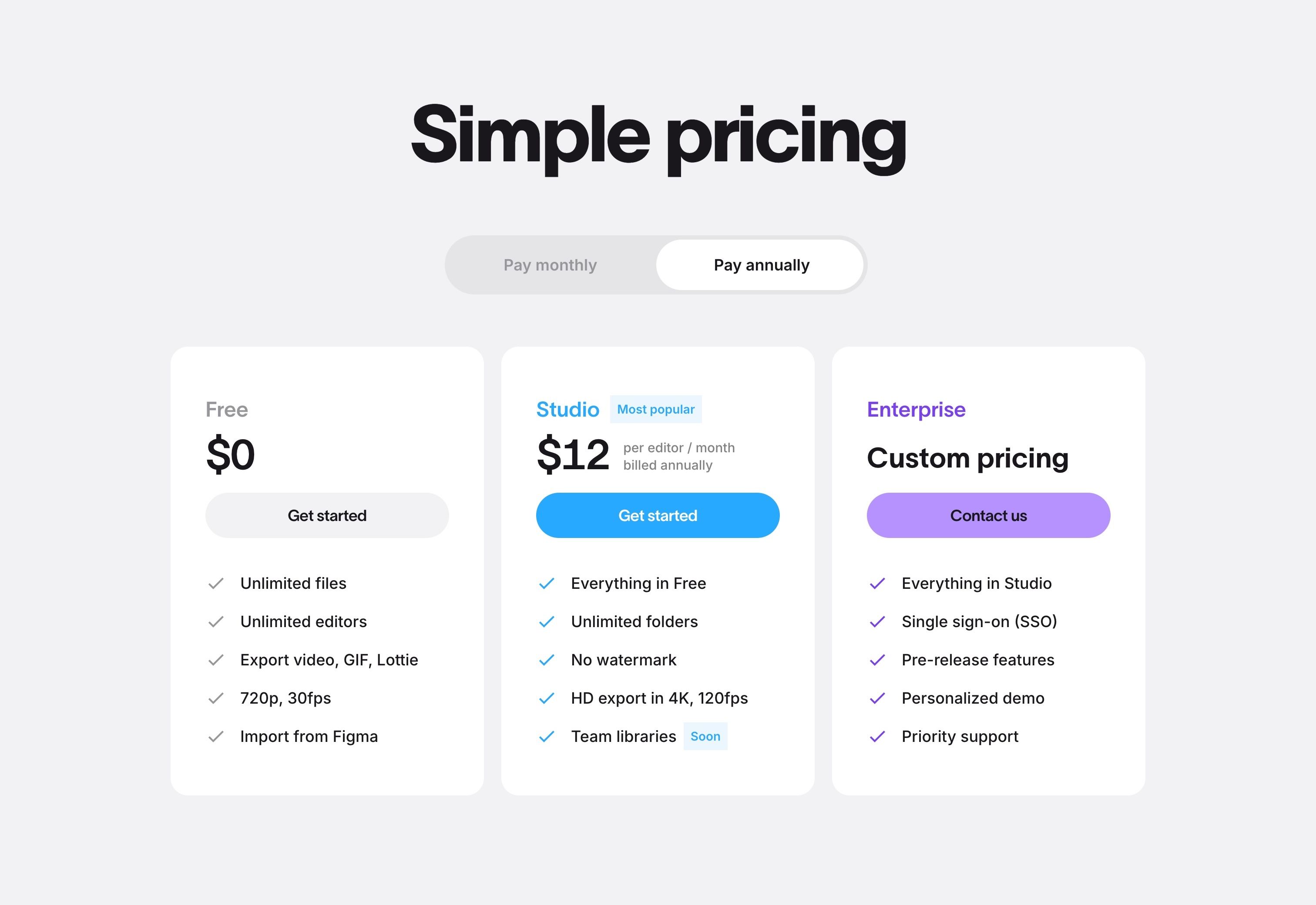Jitter — Pricing