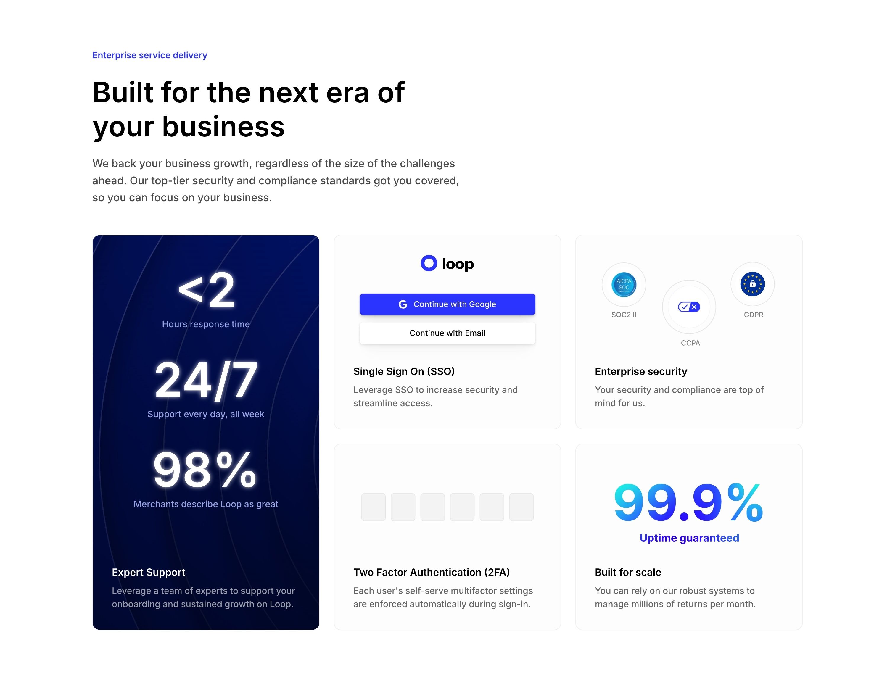 Loop — Value Proposition