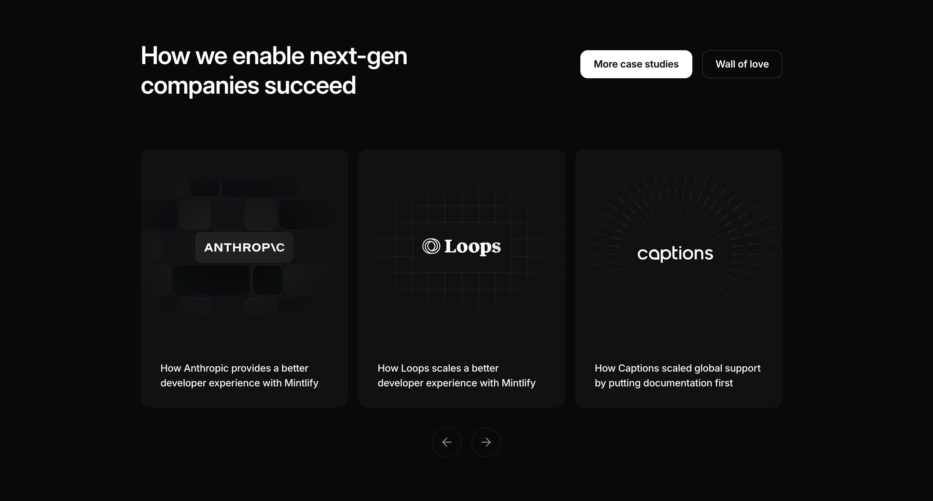 Mintlify — Testimonials
