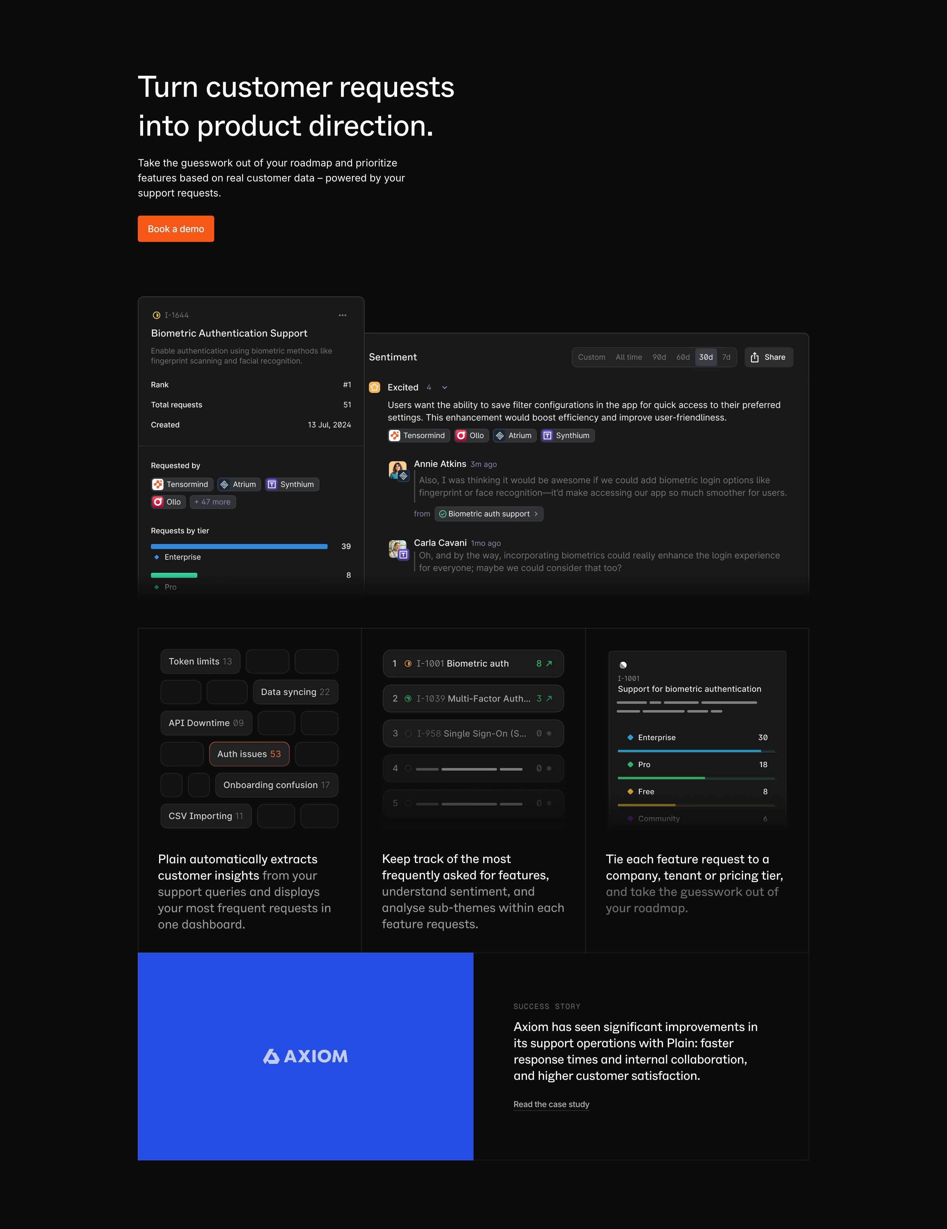 Plain — Features