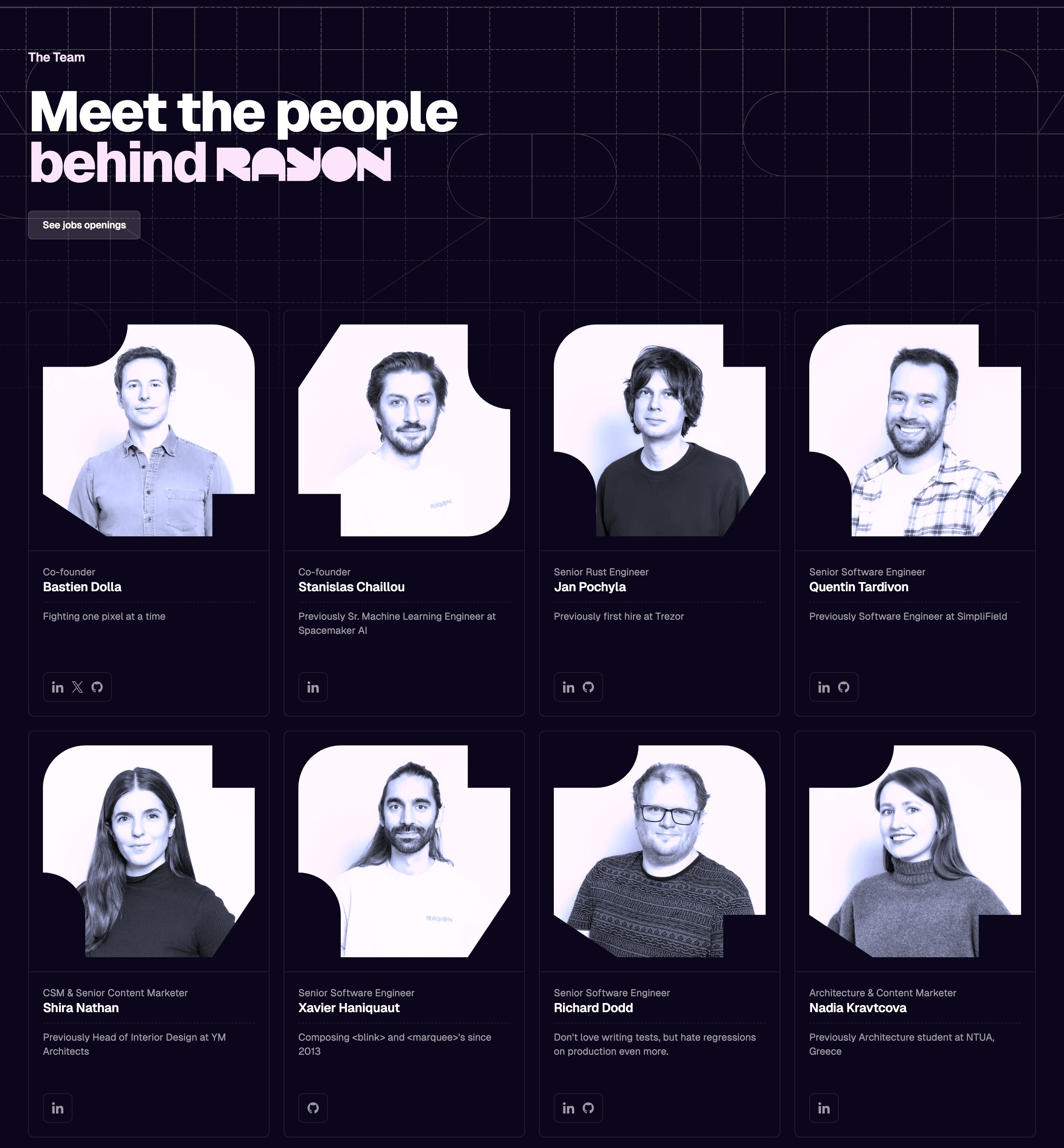 Rayon — Team