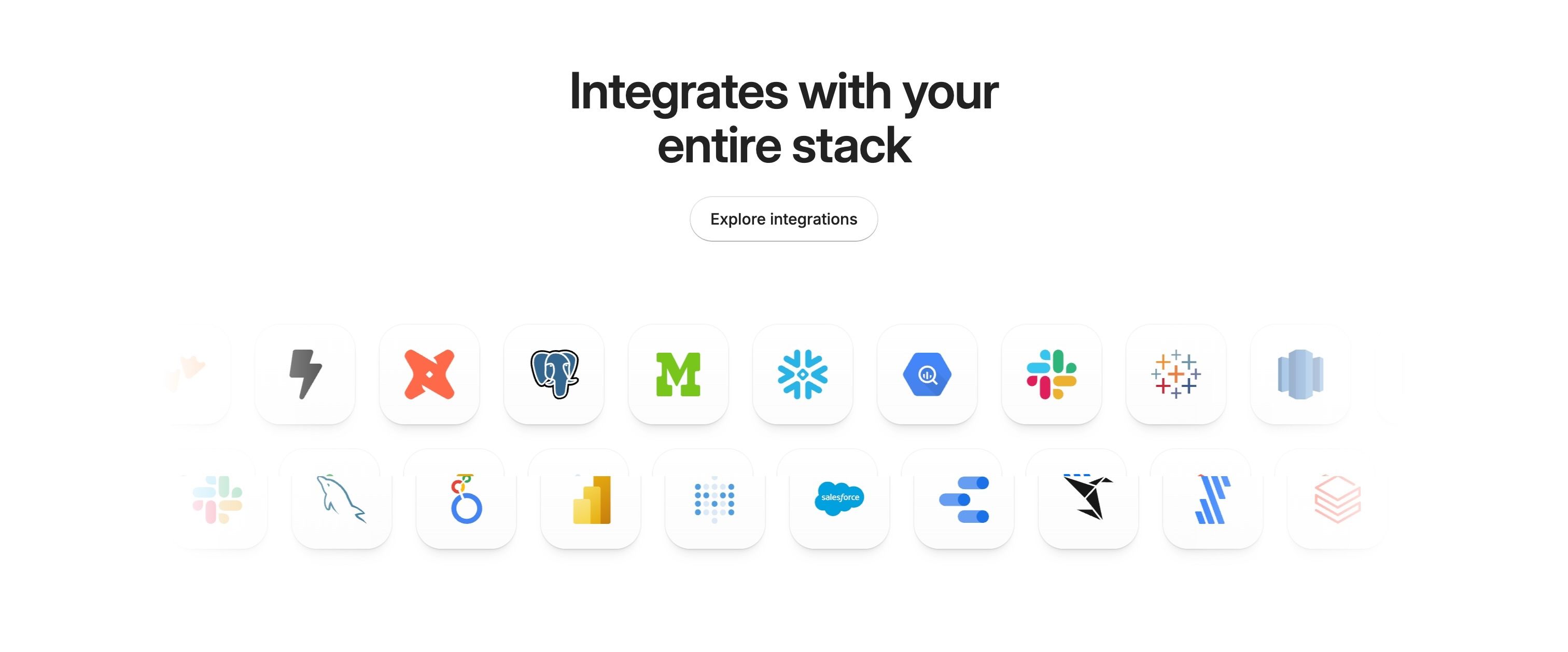 Secoda — Integrations