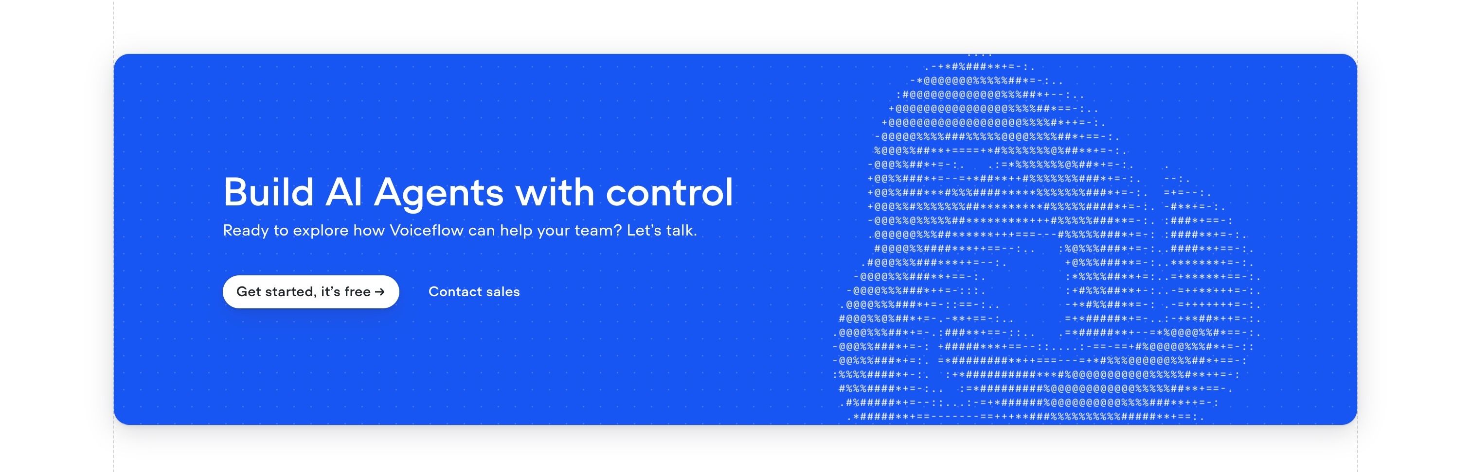 Voiceflow — CTA