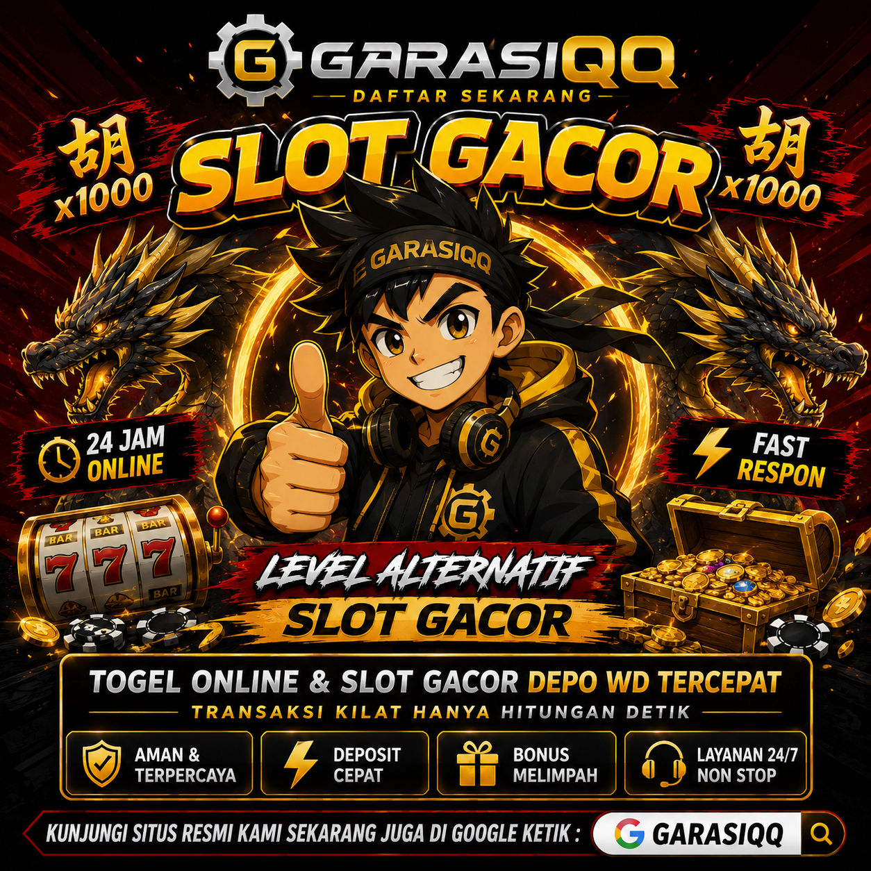 GARASIQQ Judi Resmi Terpercaya | Aliansi Terbaik Maxwin Harian