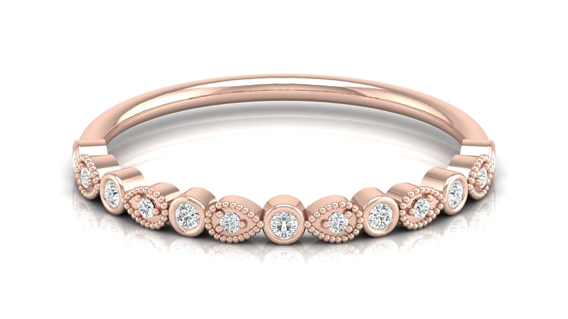 Bubble Bliss Diamond Ring 1