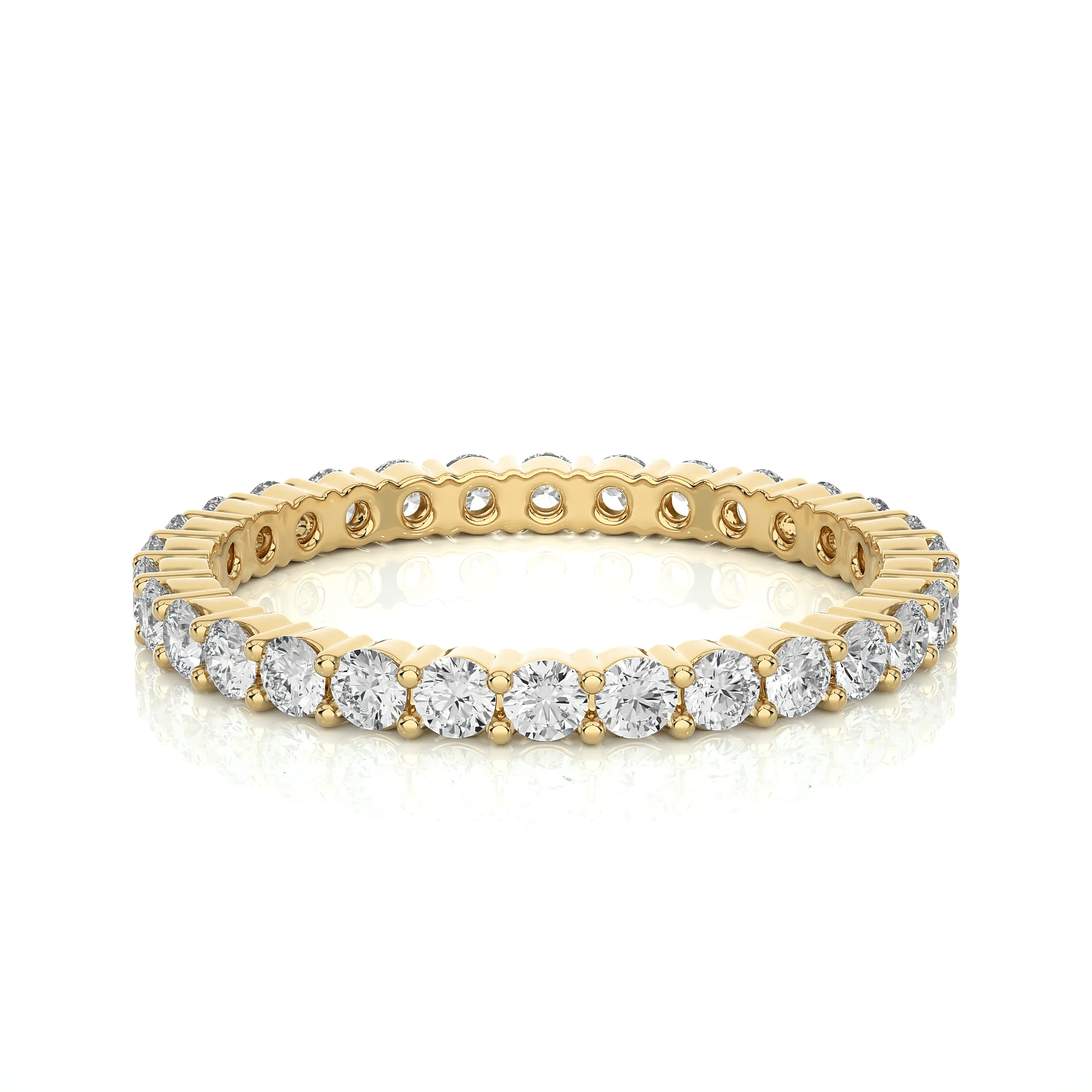 Sunrise Sparkle Eternity Ring 1