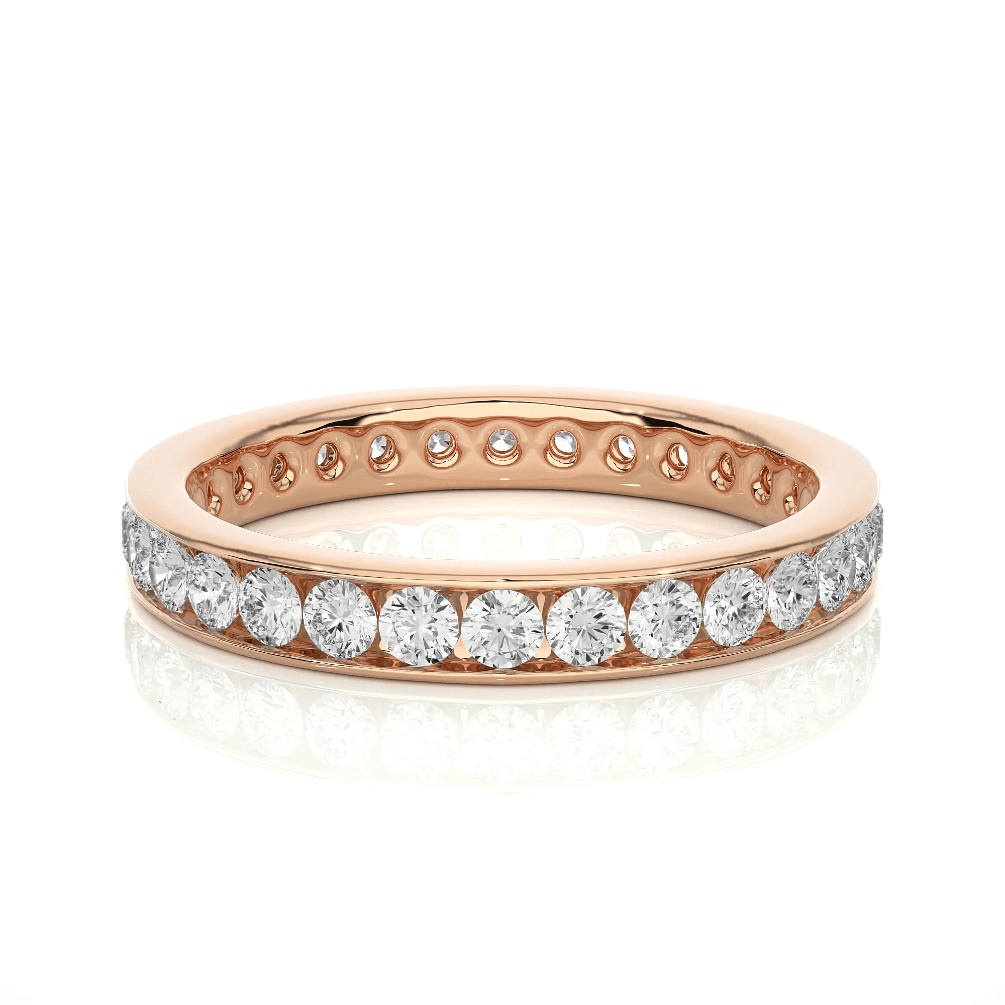 Gilded Glamour Eternity Ring 1