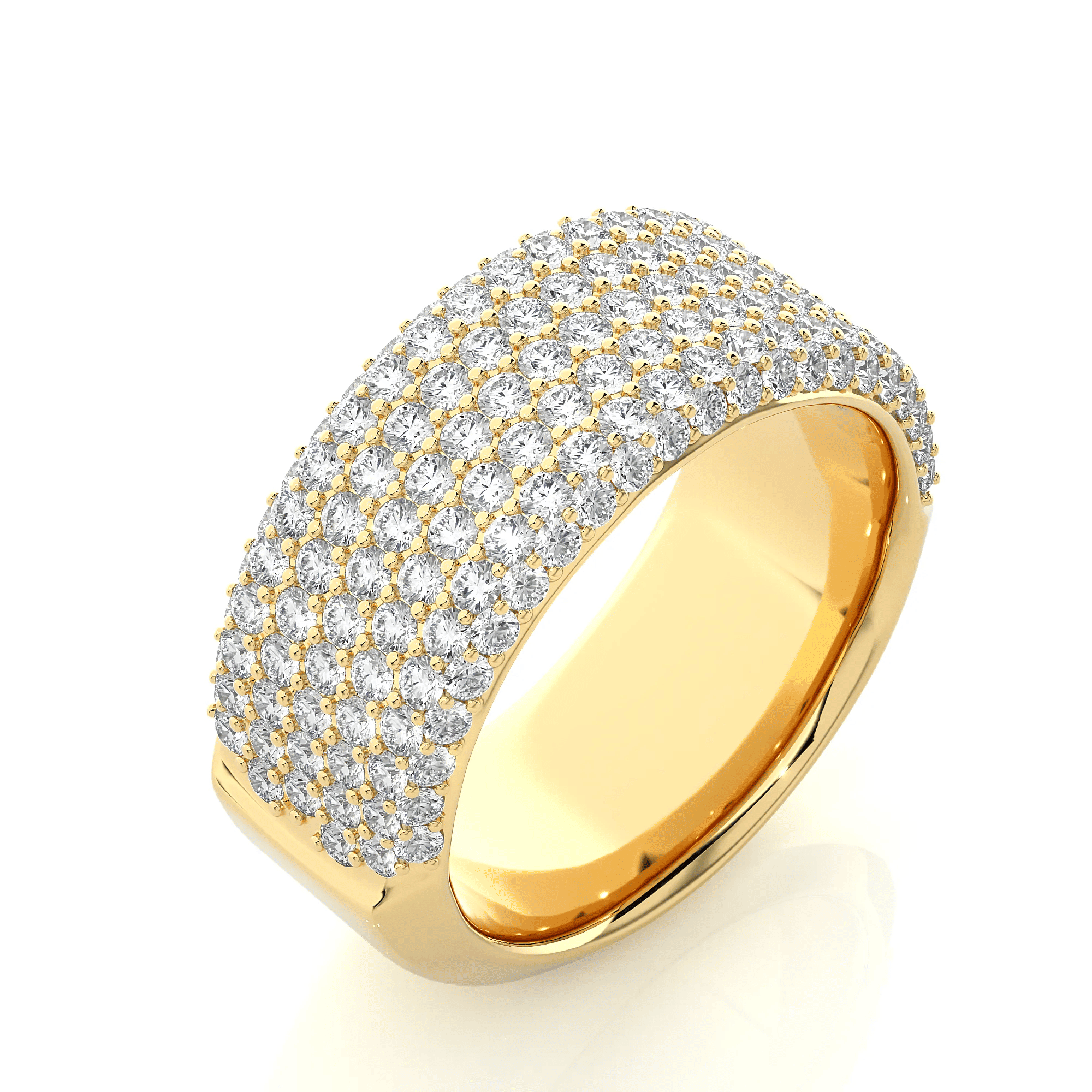 Opulent Waves Diamond Ring 1