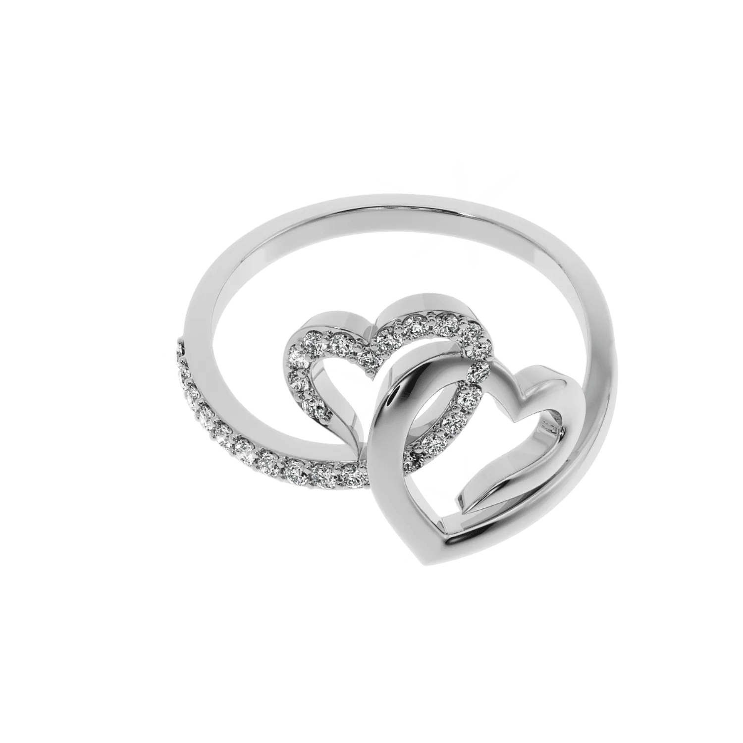 Lover's Knot Diamond Ring 1