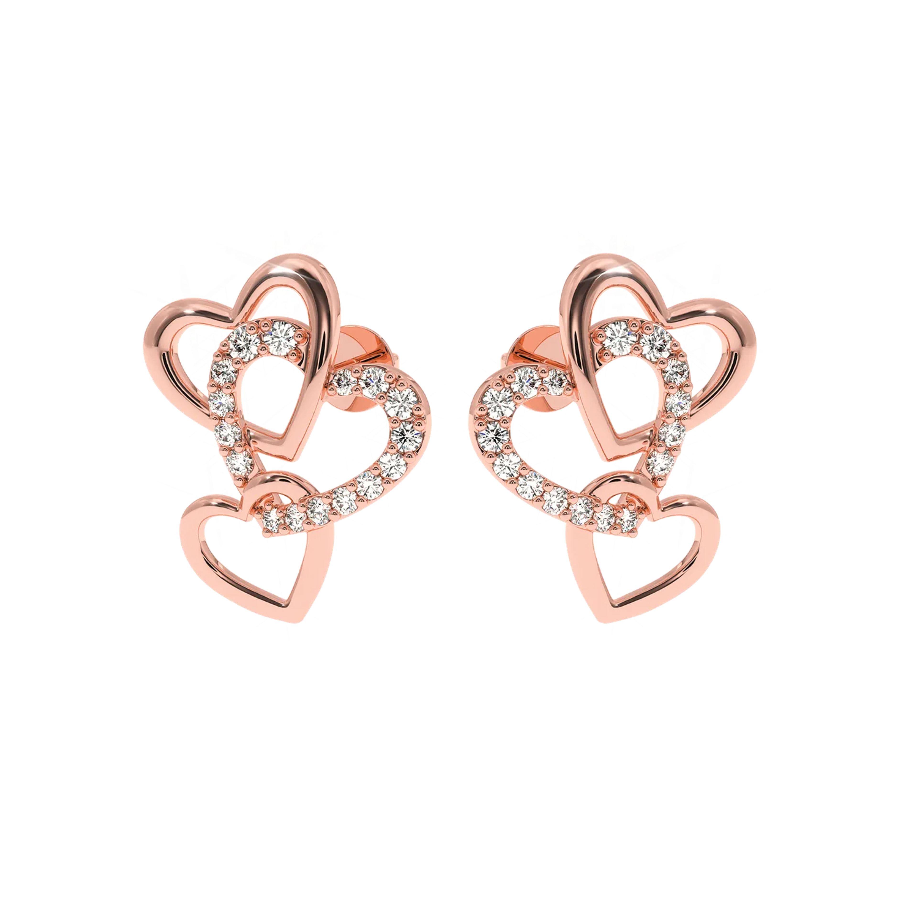 Carousel Love Knots Drop Earrings 2