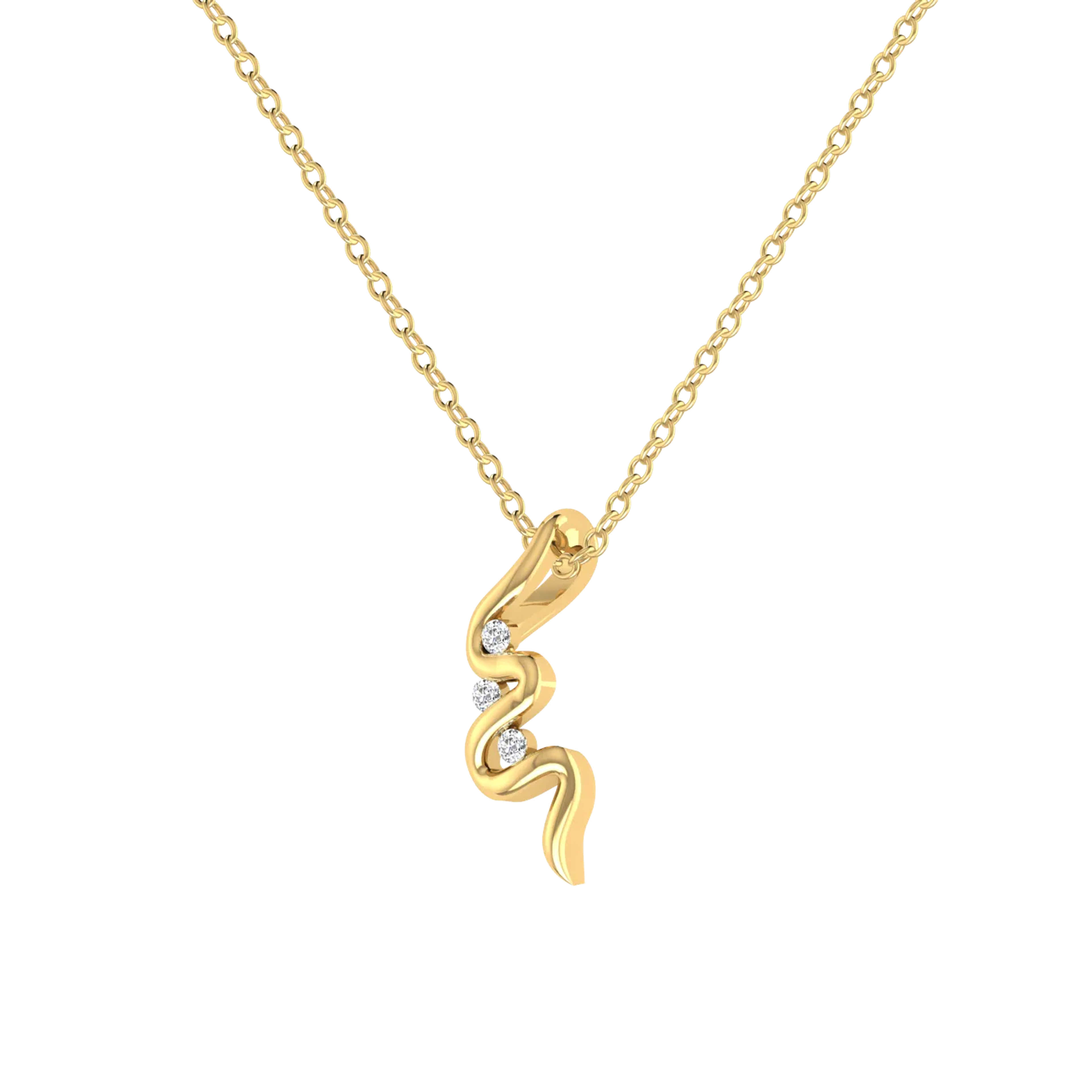 Carousel Sly Slytherin Diamond Pendant 2