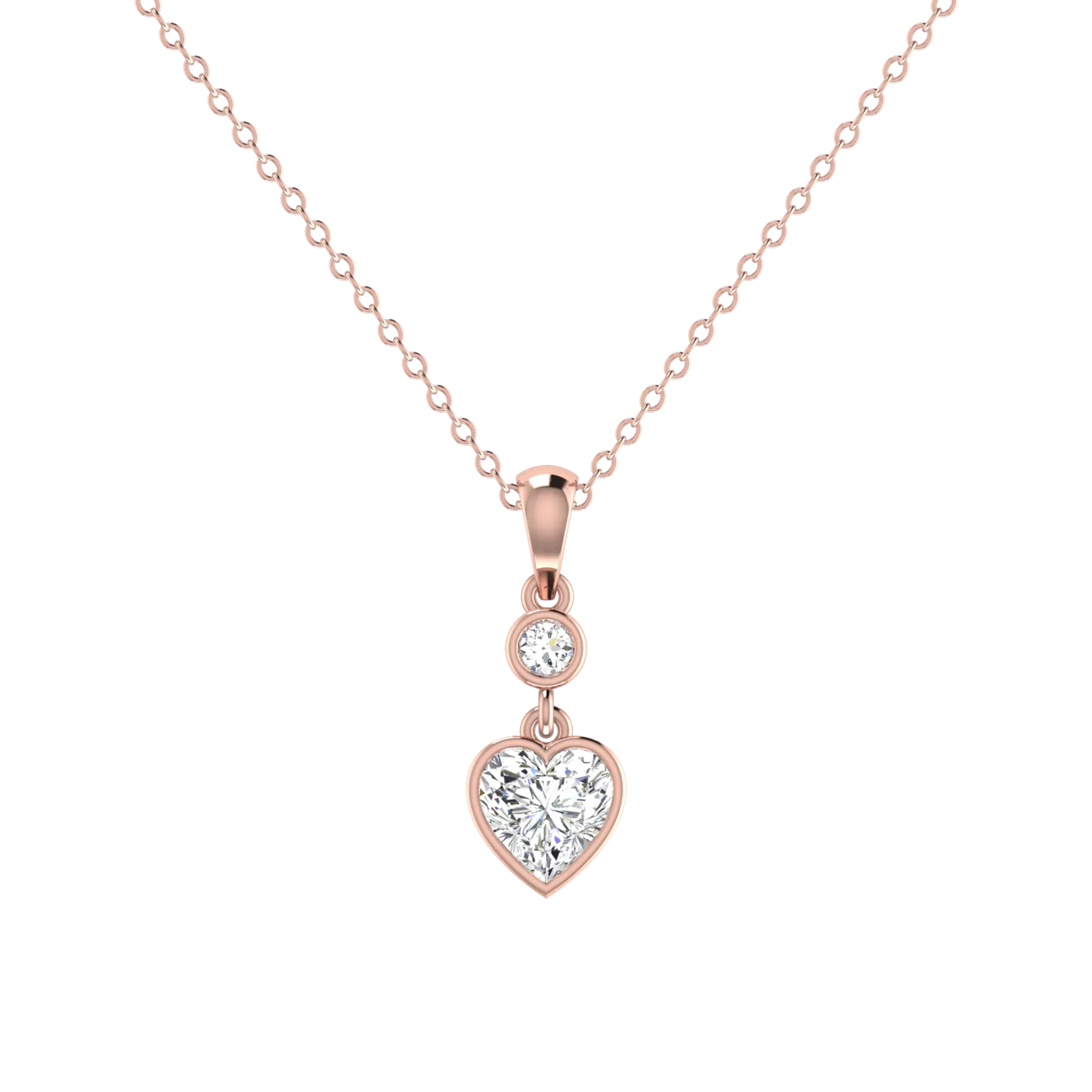 Carousel Cupid's Crystal Diamond Pendant 4