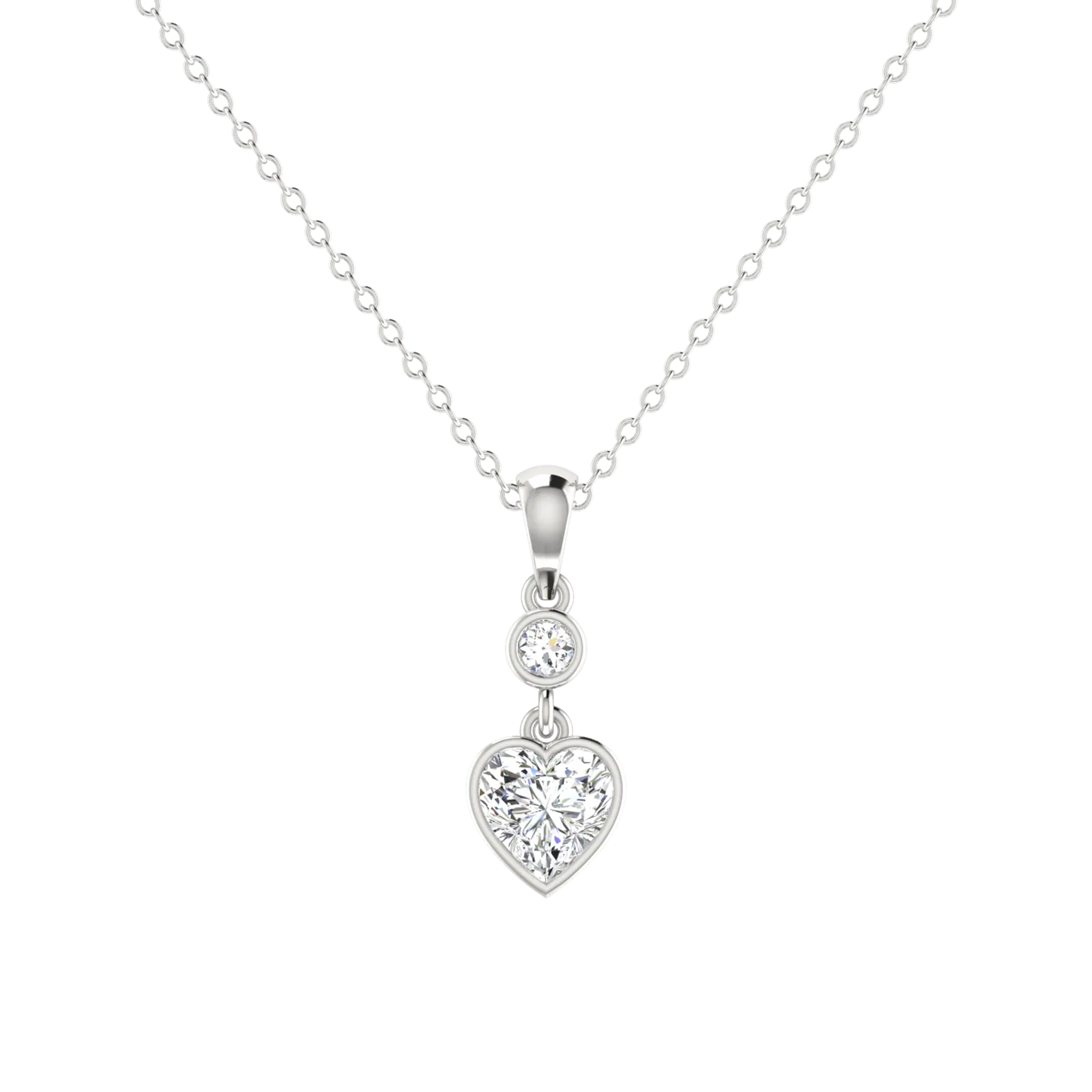 Carousel Cupid's Crystal Diamond Pendant 3