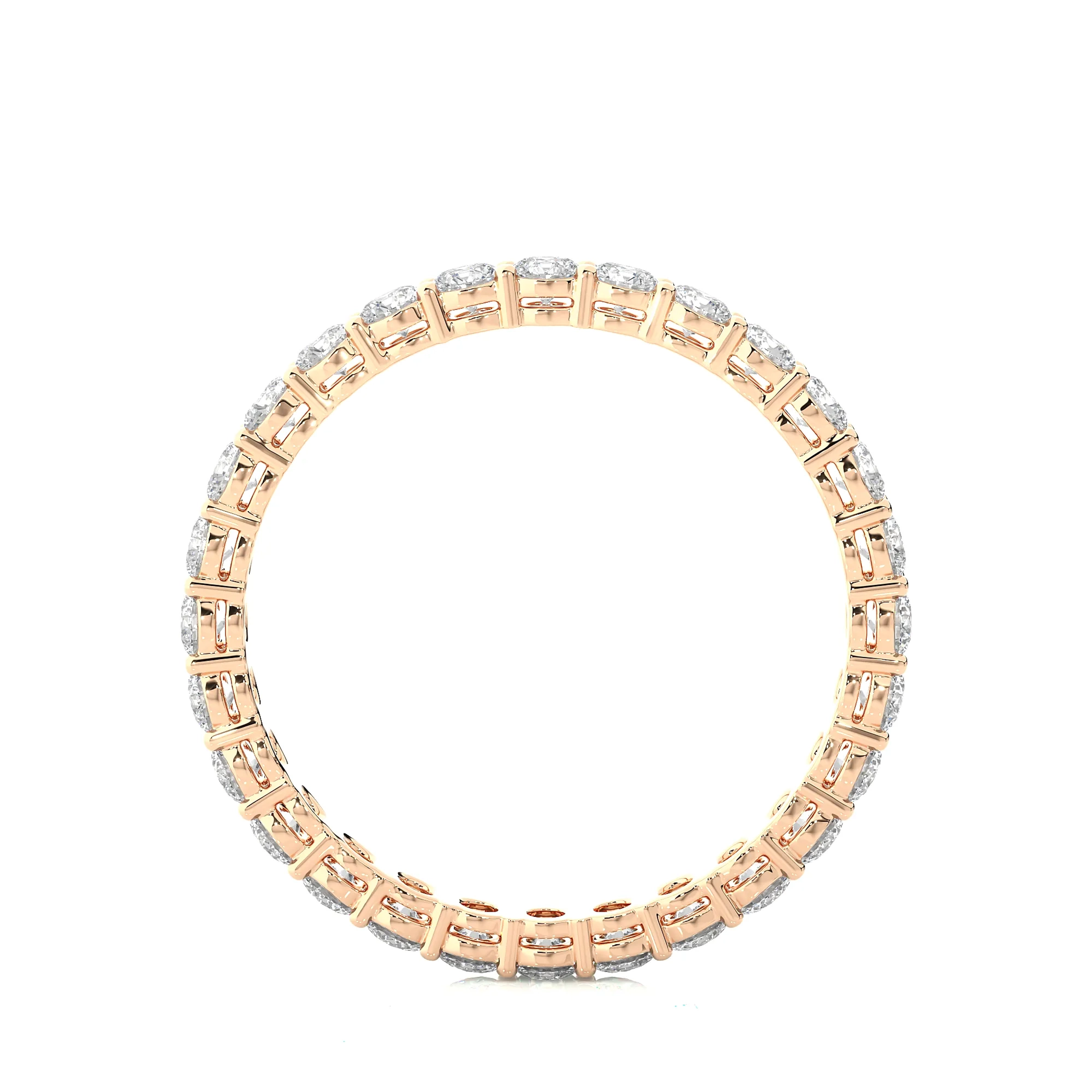 Carousel Radiant Eternity Diamond Band 3