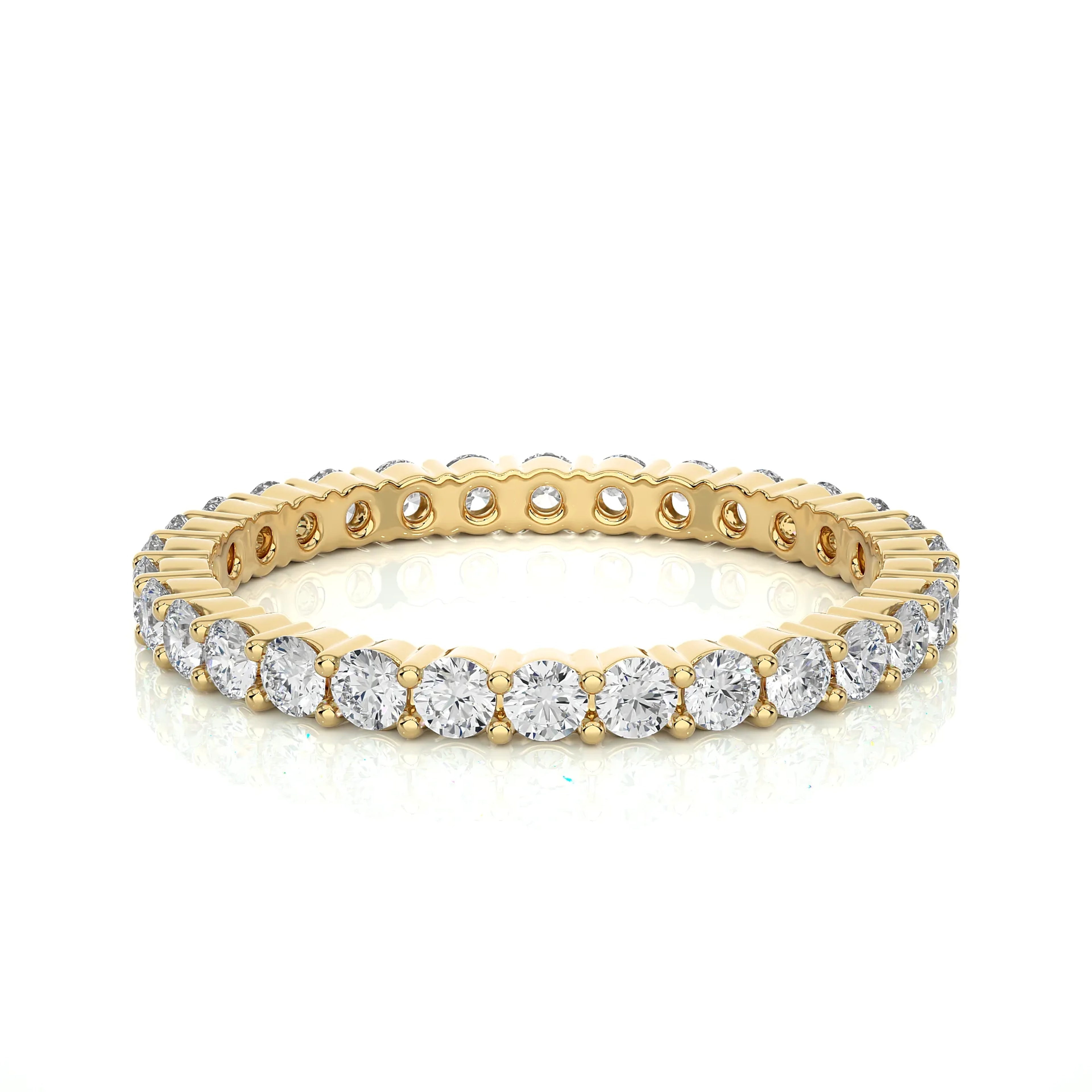 Carousel Sunrise Sparkle Eternity Ring 1
