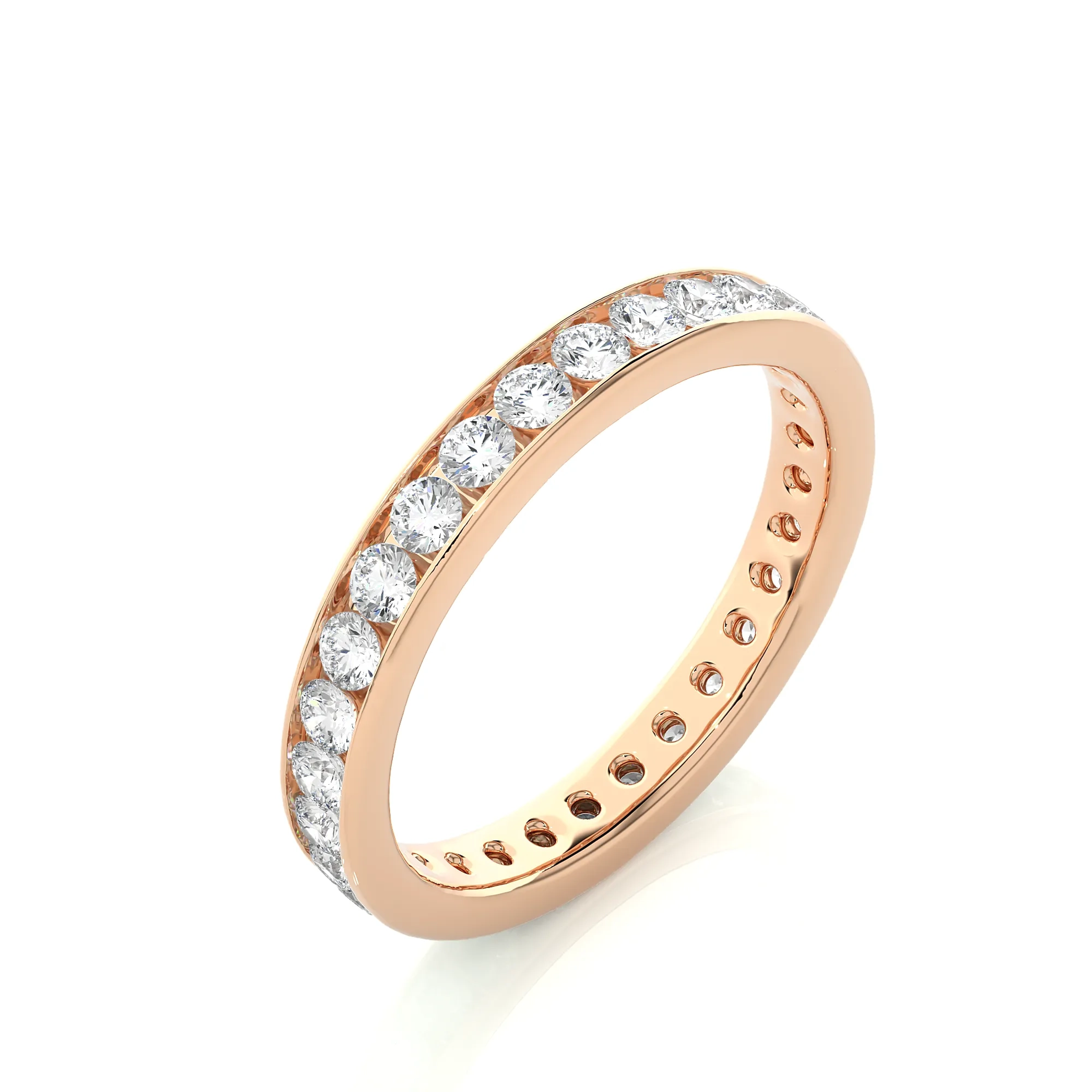 Carousel Gilded Glamour Eternity Ring 2