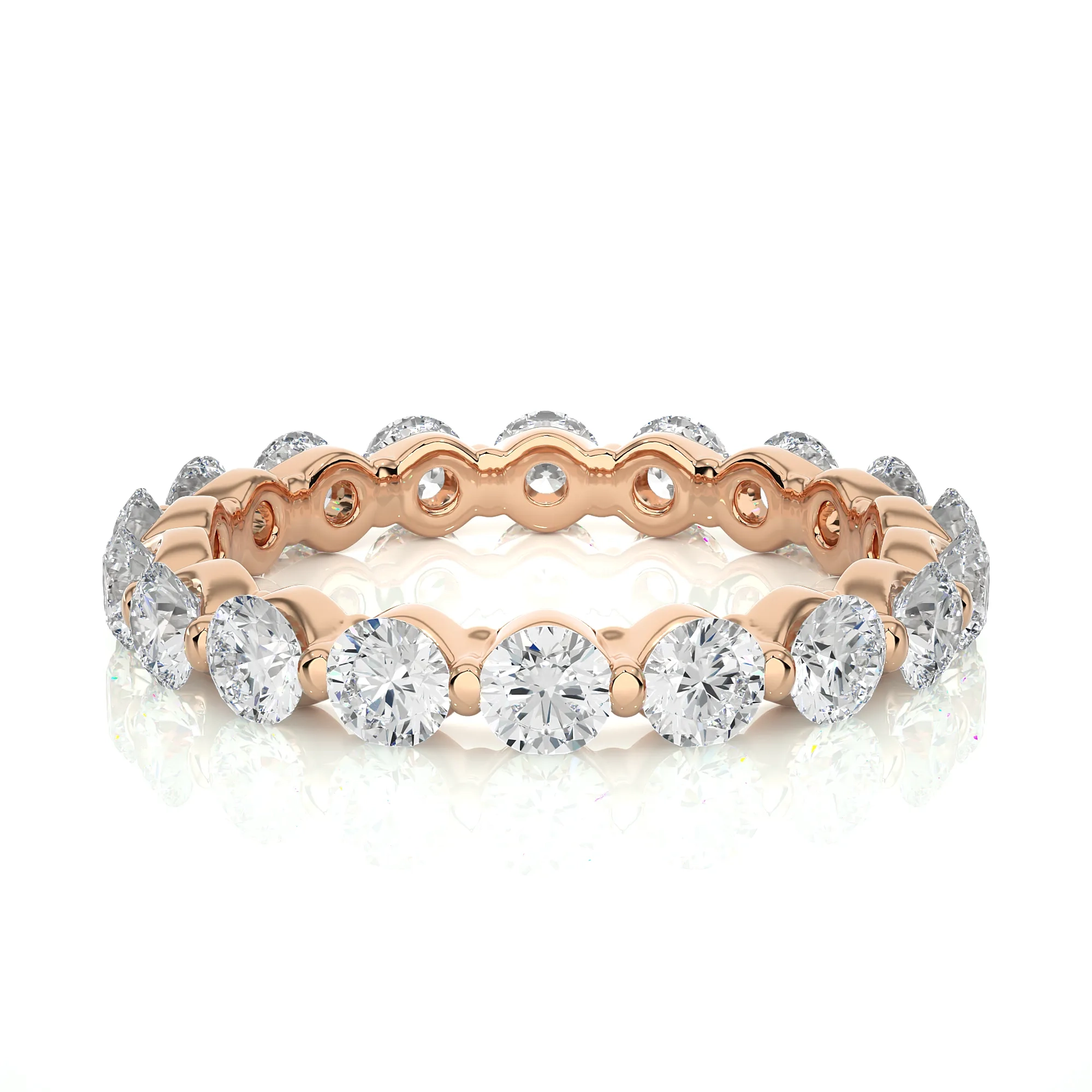 Carousel Oval Oasis Eternity Ring 5