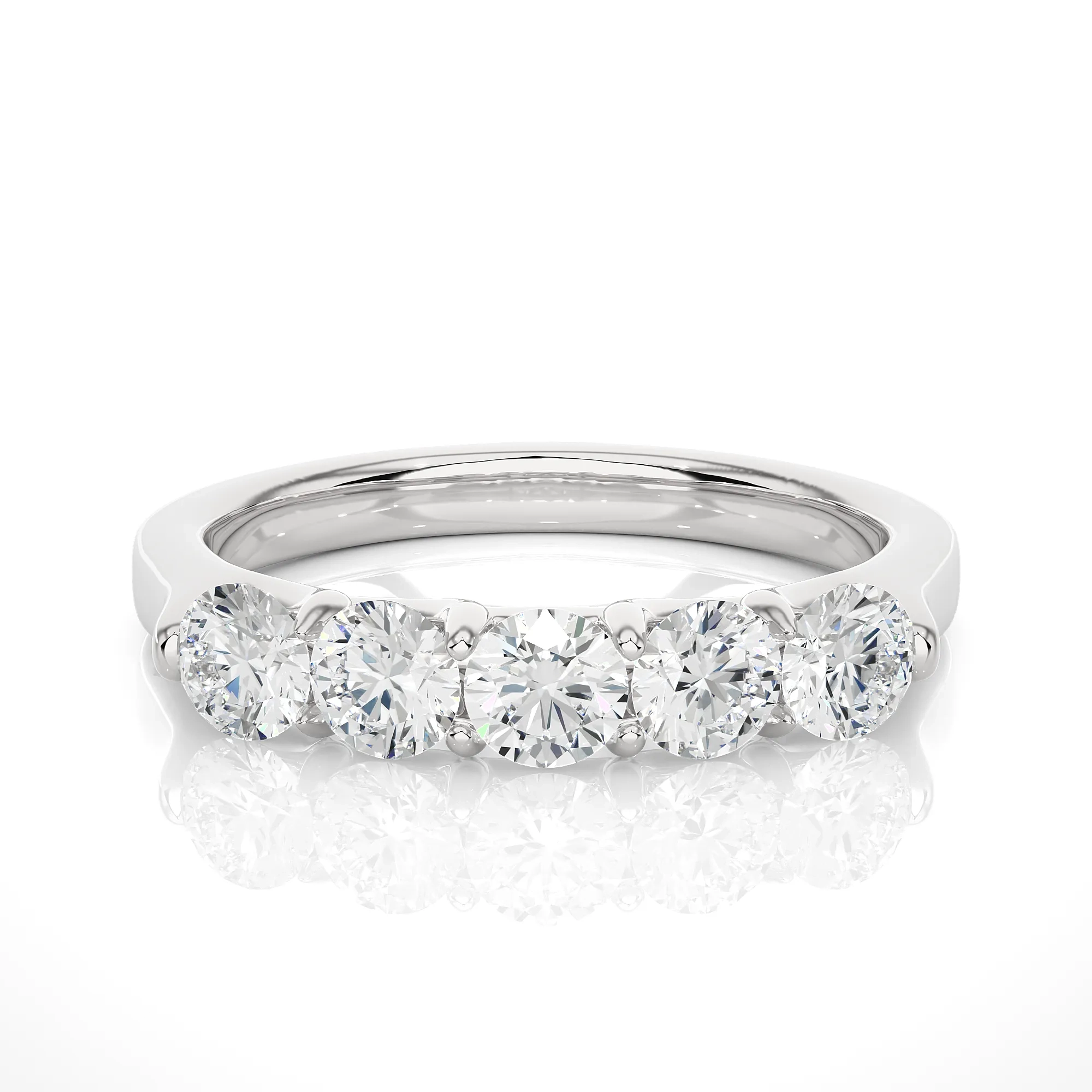 Carousel Quintet Diamond Ring 4