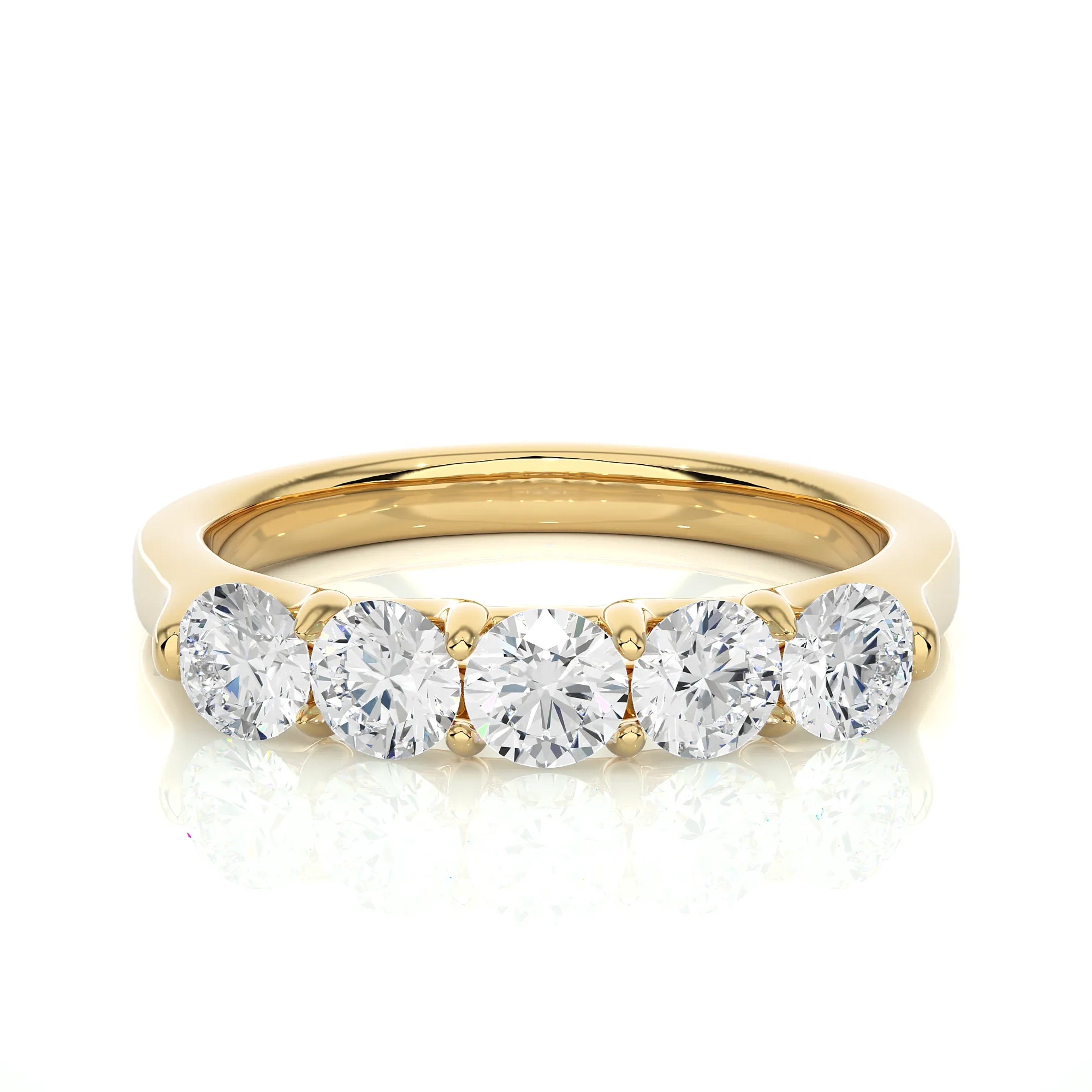Carousel Quintet Diamond Ring 1