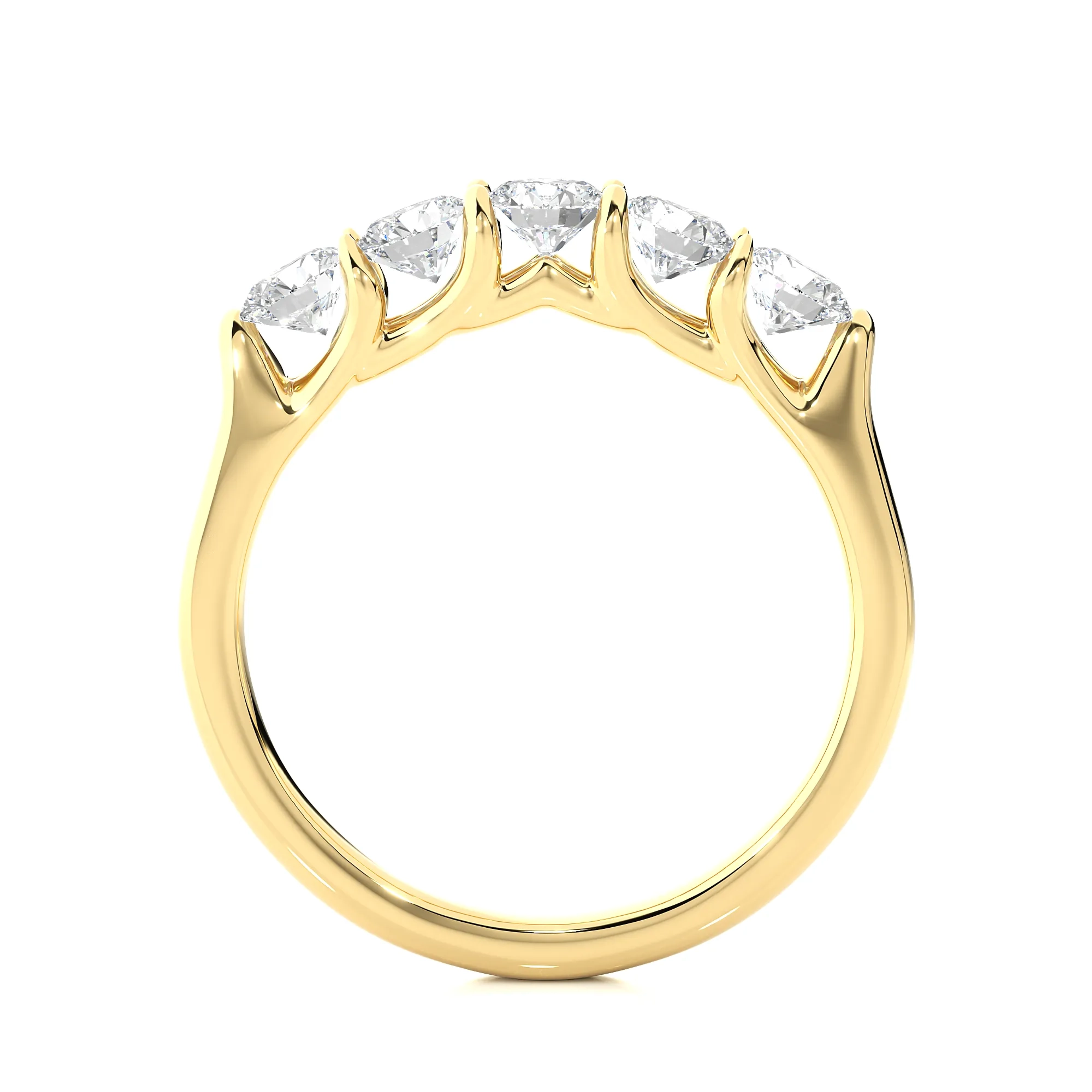 Carousel Quintet Diamond Ring 3