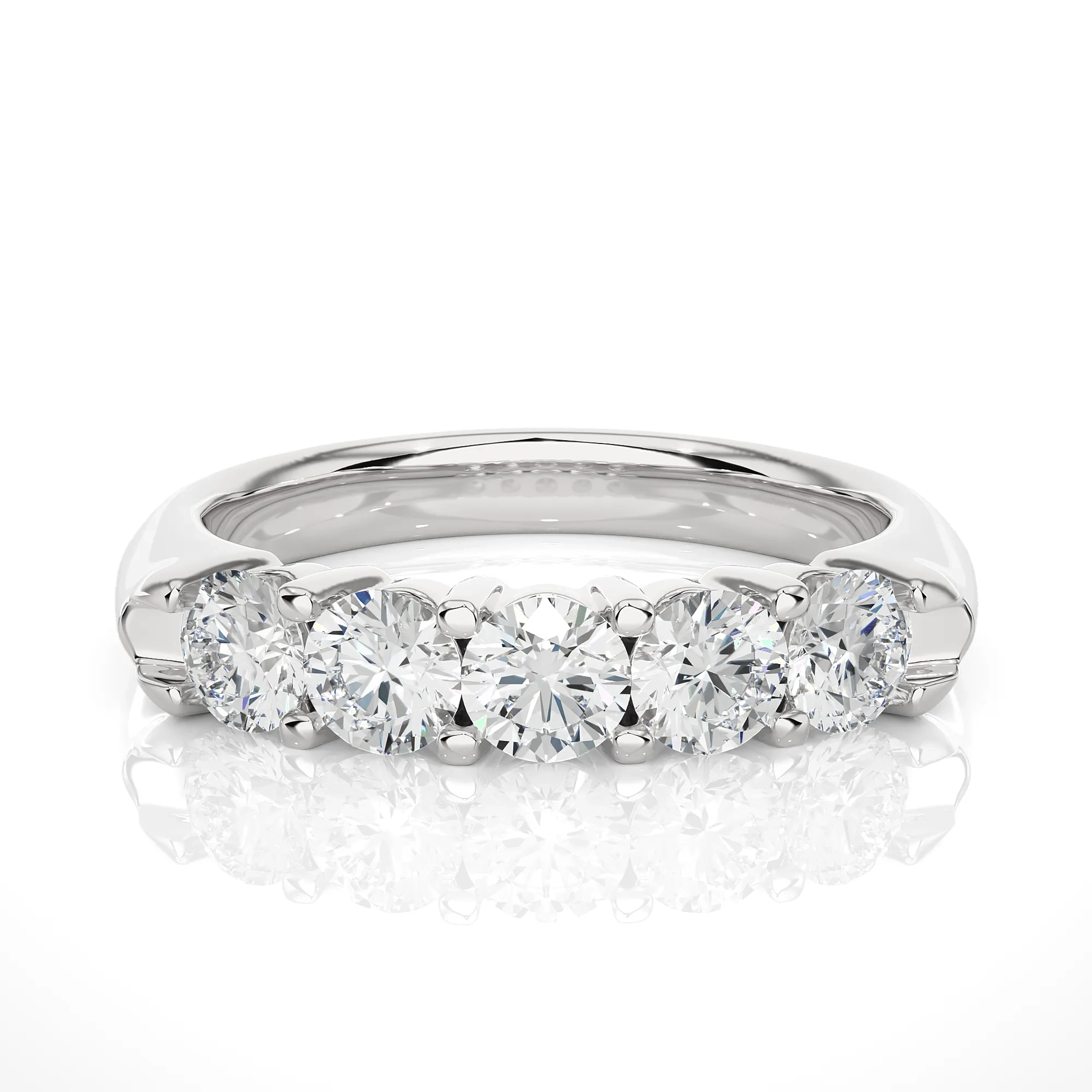 Carousel Sunburst Quintet Diamond Band 1