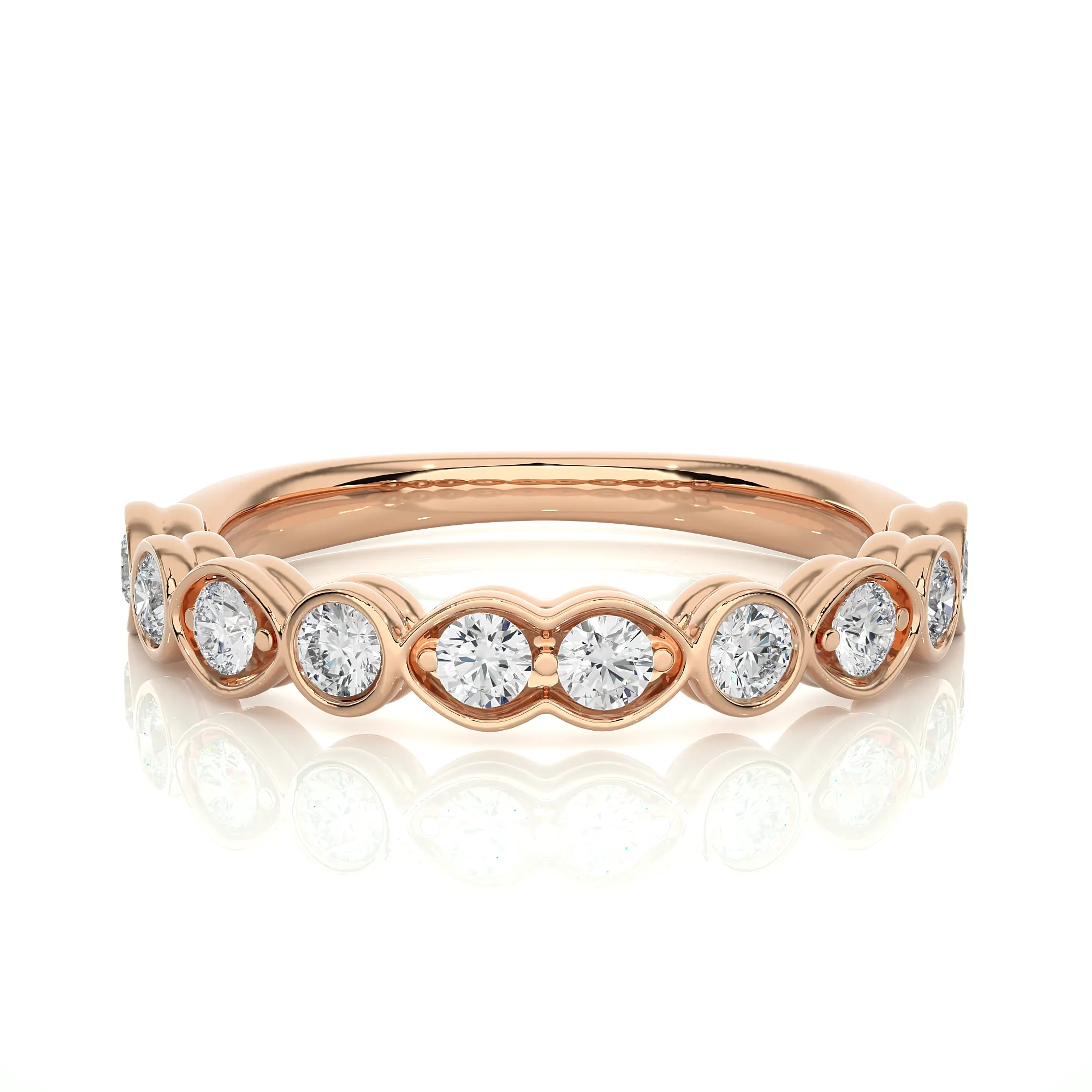 Carousel Cosmic Ripple Diamond Ring 1