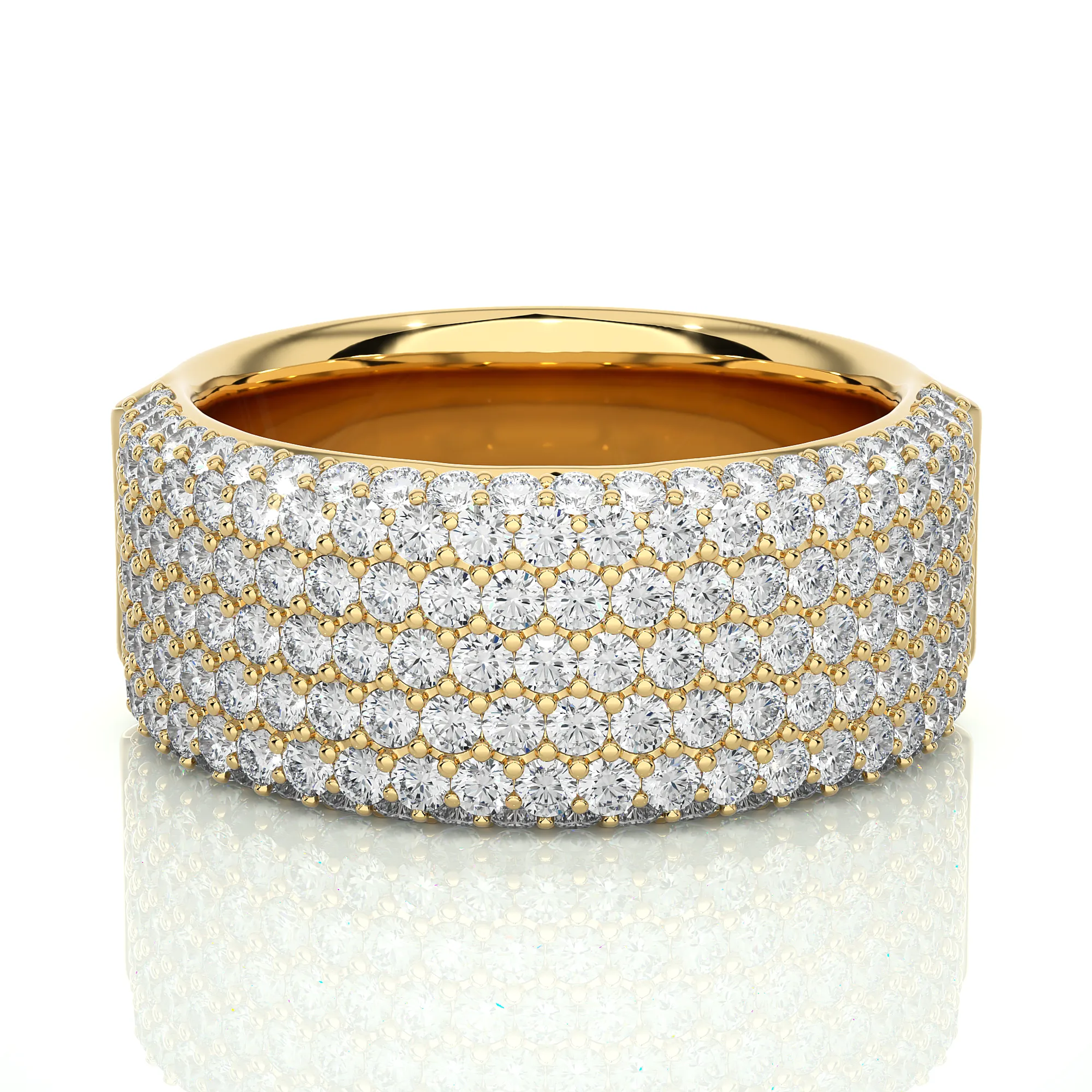 Carousel Opulent Waves Diamond Ring 2