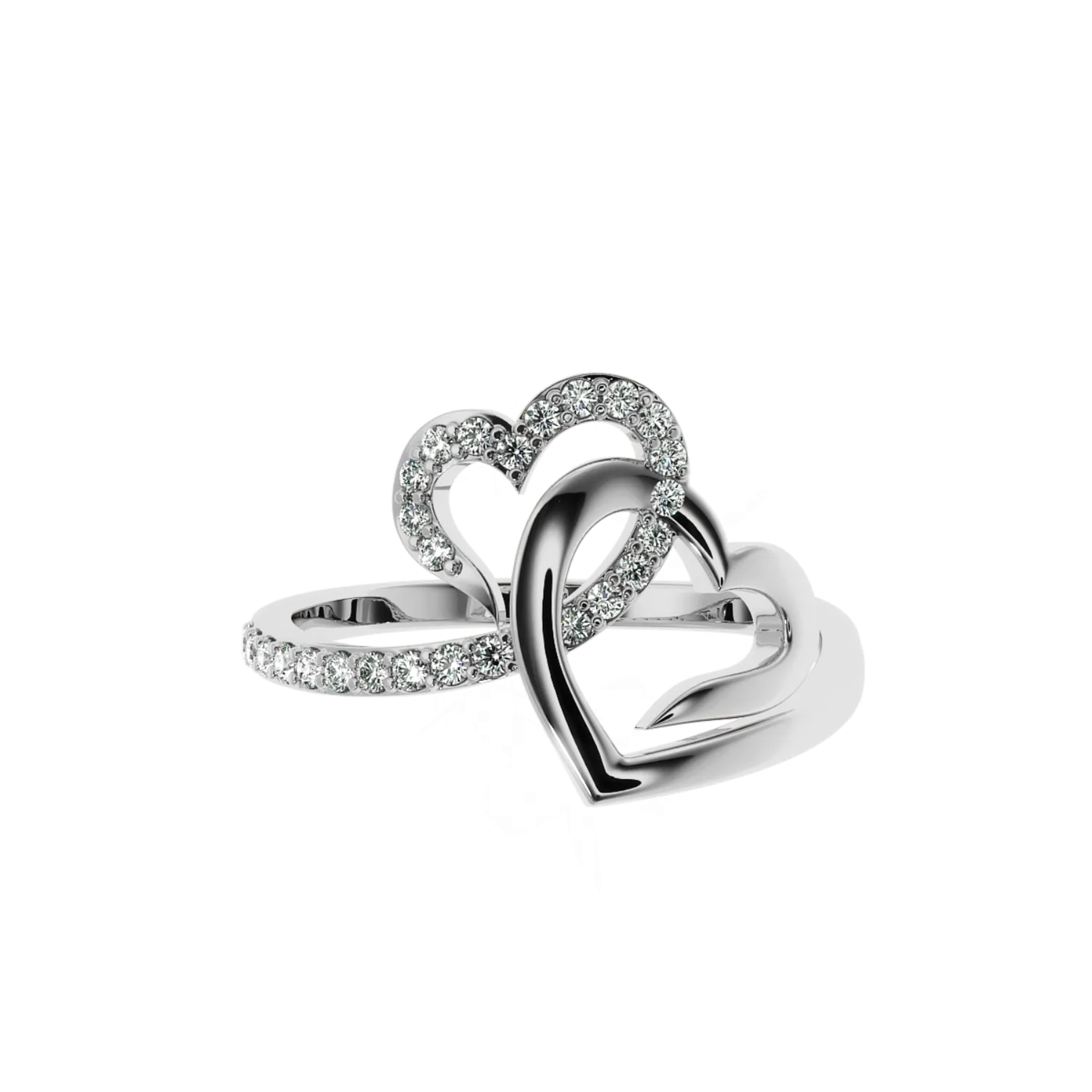 Carousel Lover's Knot Diamond Ring 2