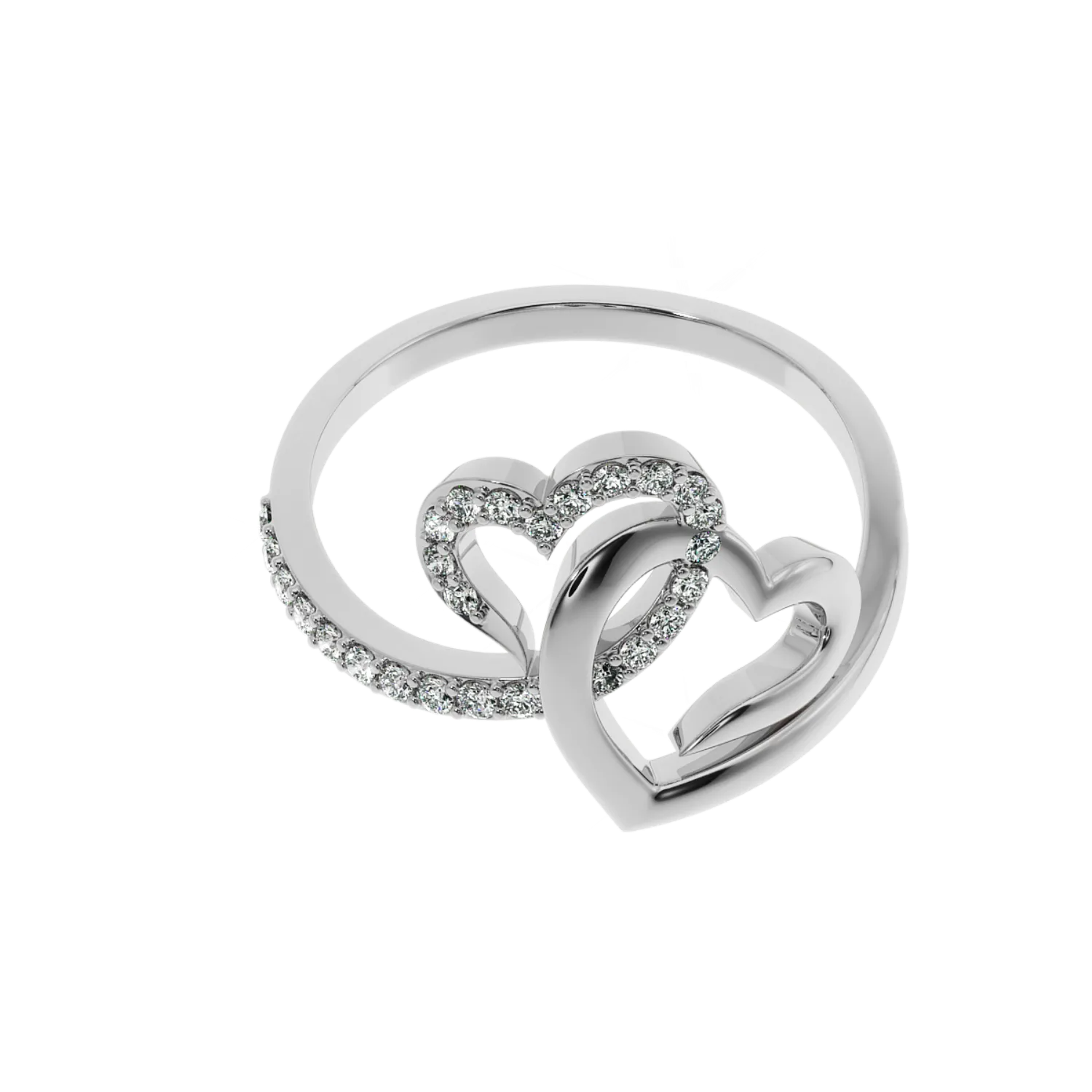 Carousel Lover's Knot Diamond Ring 1