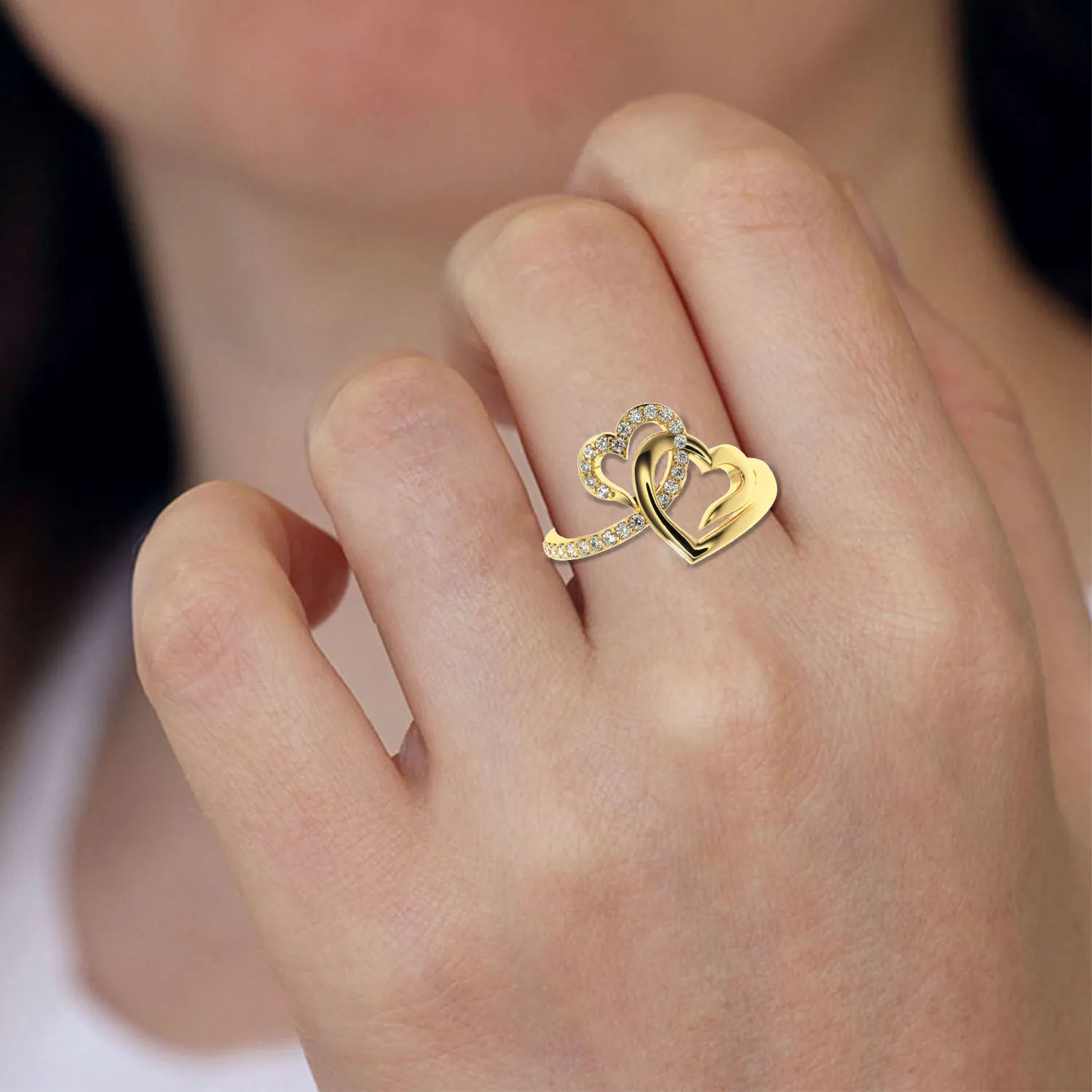 Carousel Lover's Knot Diamond Ring 5